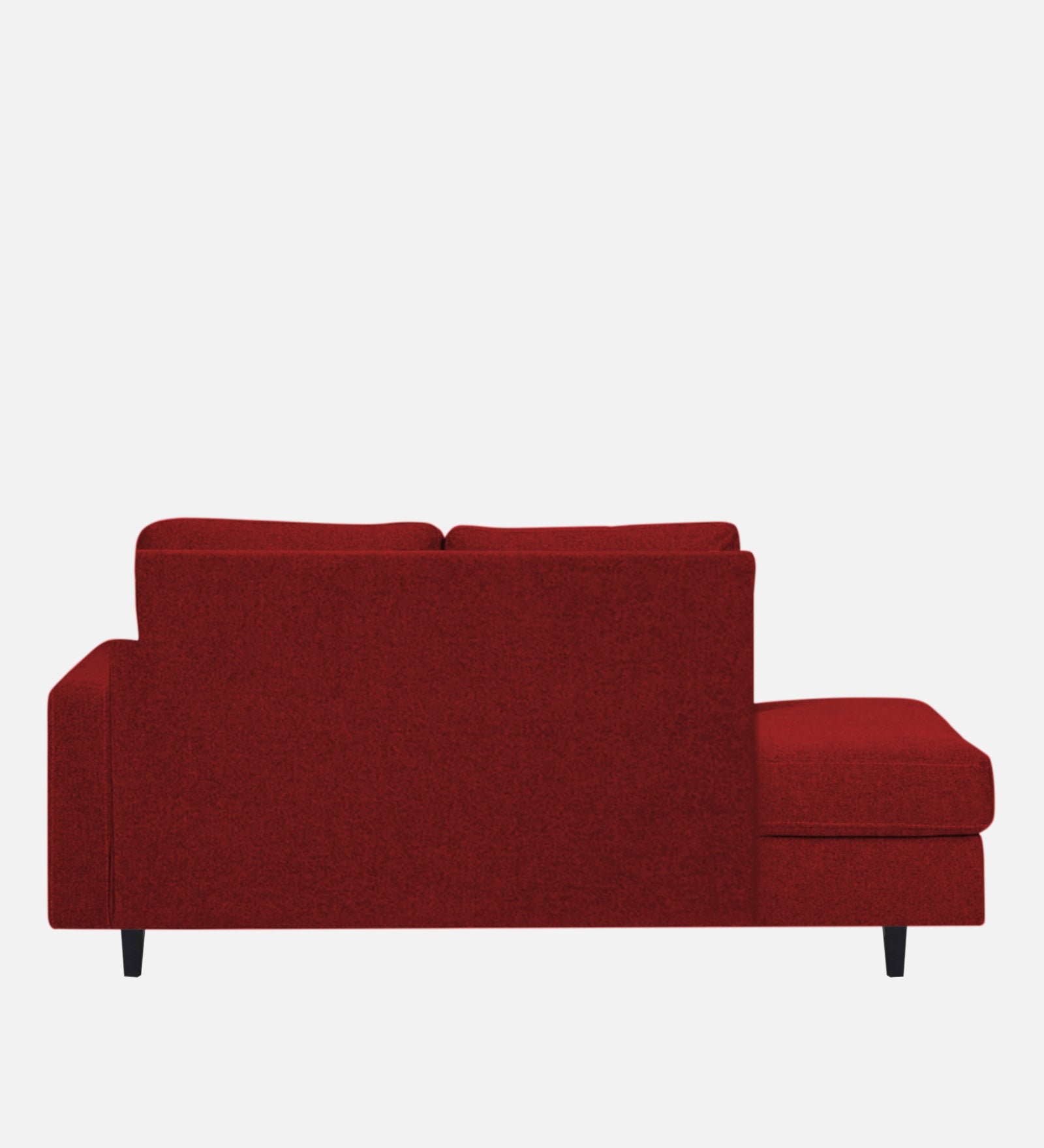 Alitza Fabric RHS Chaise Lounger In Blood Maroon Colour - Febonic Living