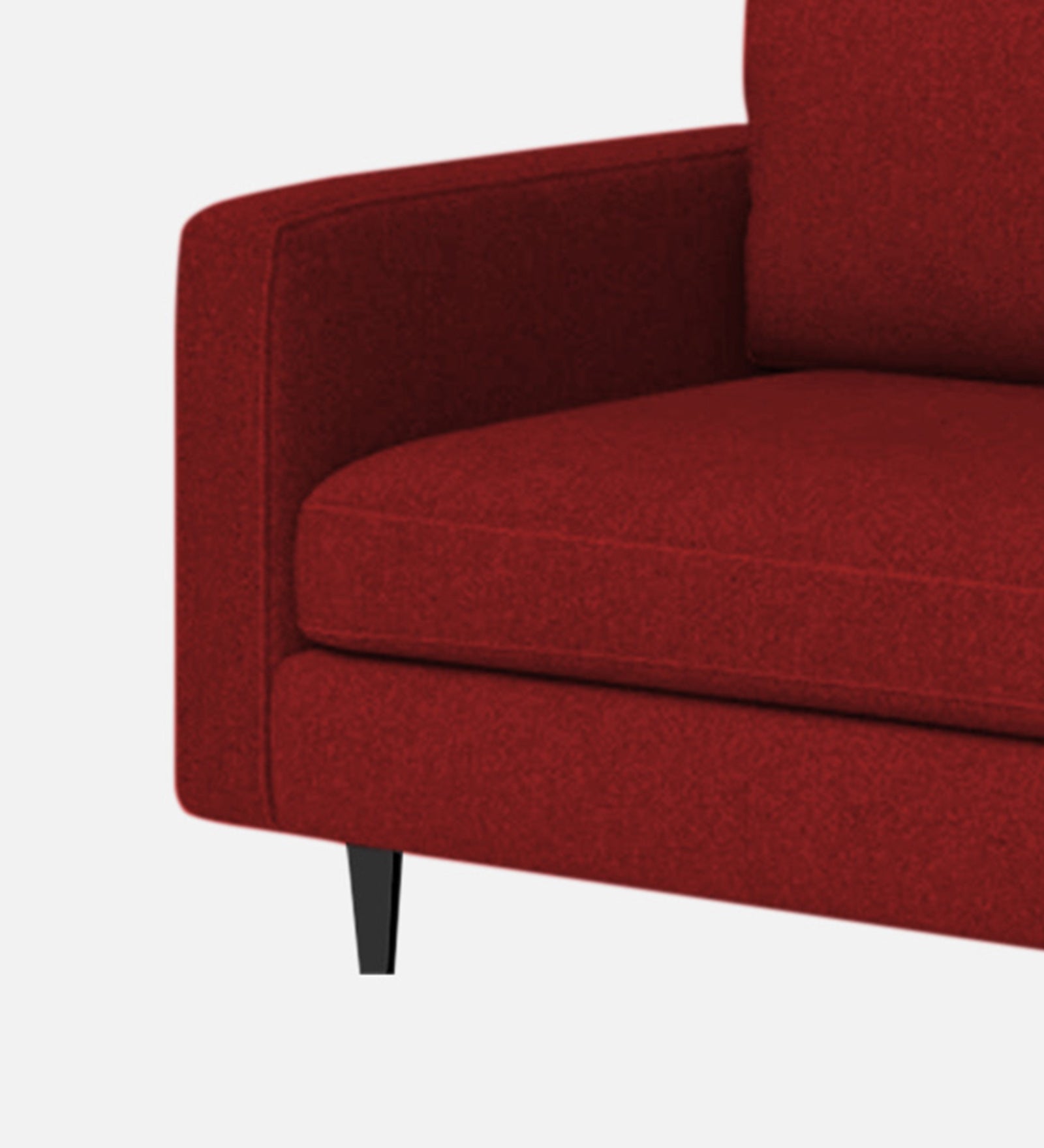 Alitza Fabric RHS Chaise Lounger In Blood Maroon Colour - Febonic Living