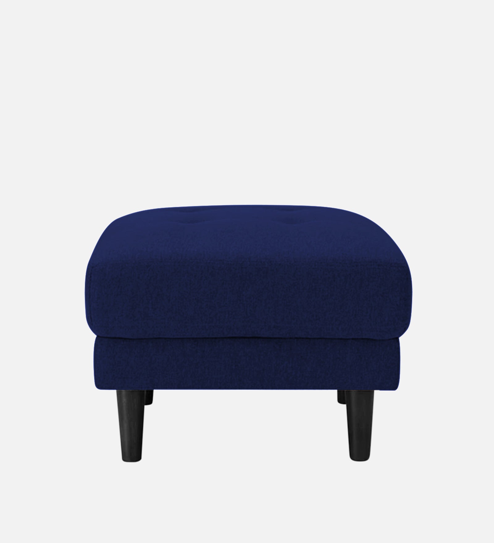 Marq Fabric Foot Stool In Royal Blue Colour - Febonic Living