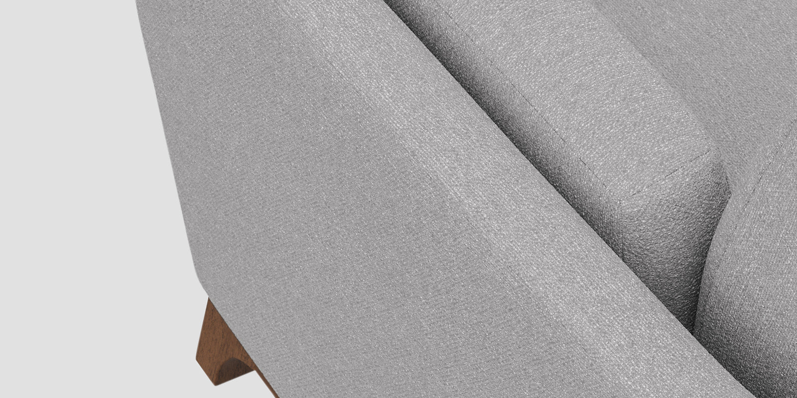 Candy Fabric 2 Seater Sofa In Dim Grey Colour