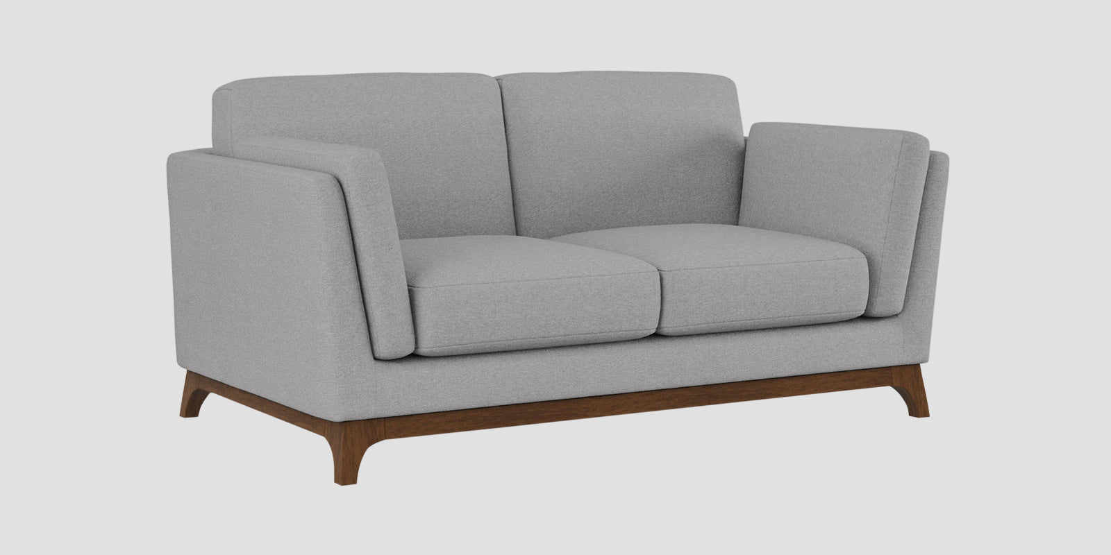 Candy Fabric 2 Seater Sofa In Dim Grey Colour