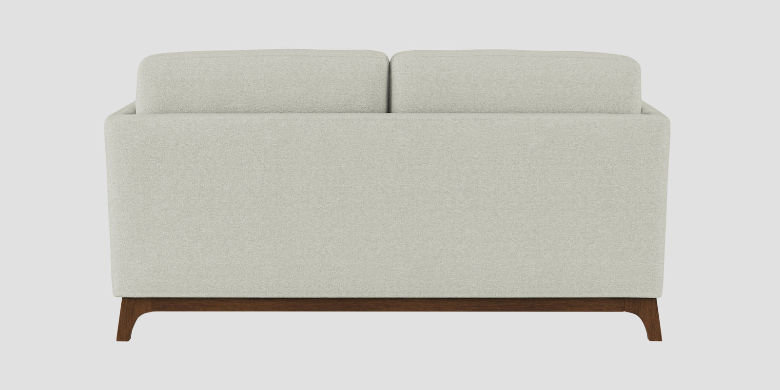 Candy Fabric 2 Seater Sofa In Pearl White Colour
