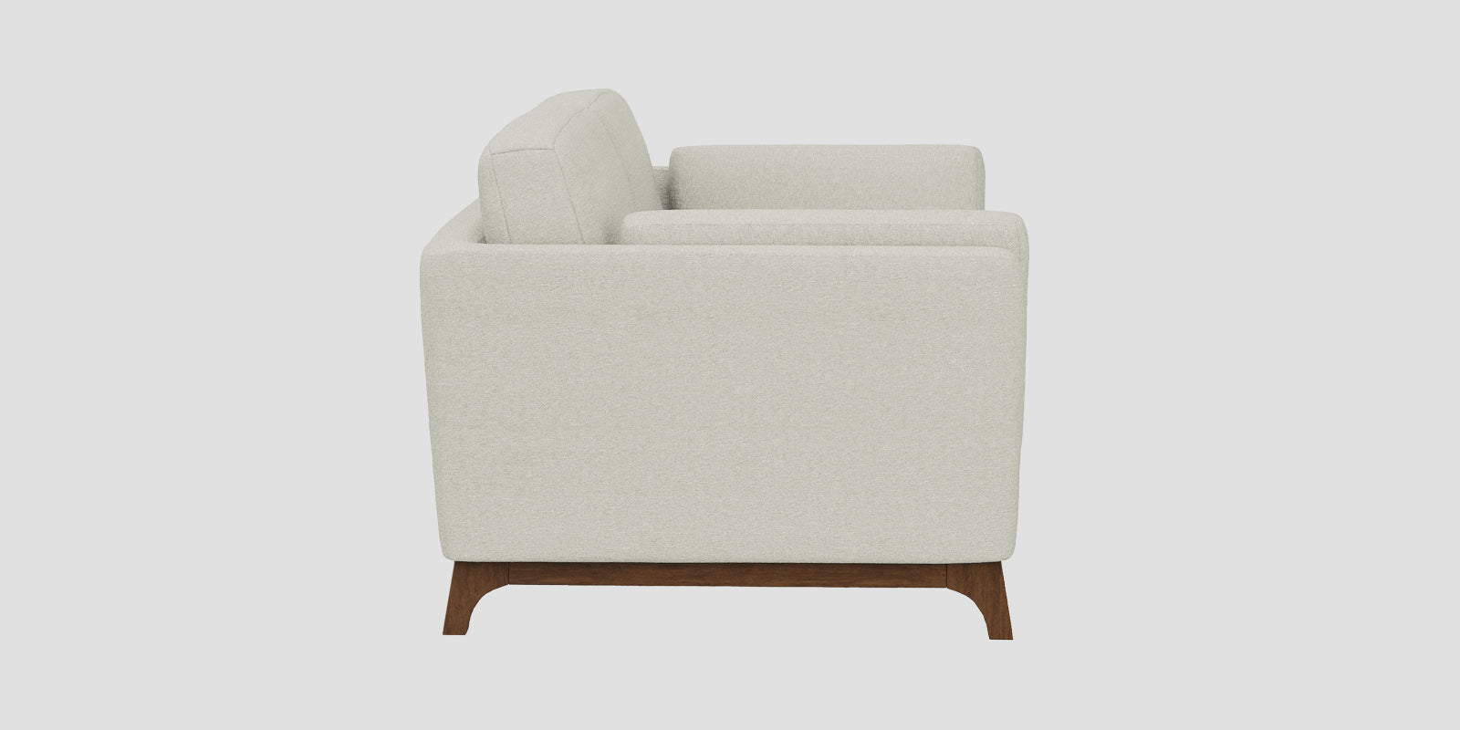 Candy Fabric 2 Seater Sofa In Pearl White Colour