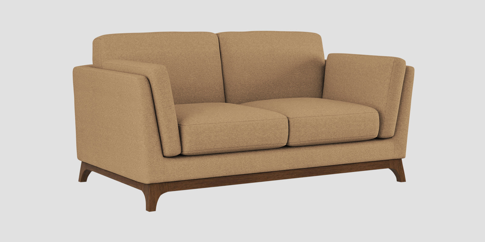 Candy Fabric 2 Seater Sofa In Copper Brown Colour