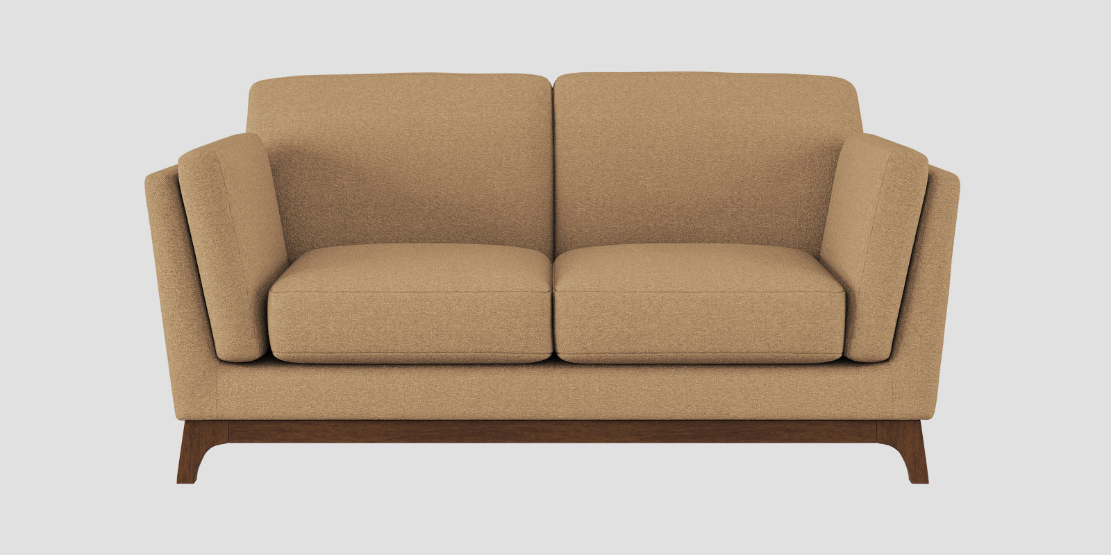 Candy Fabric 2 Seater Sofa In Copper Brown Colour