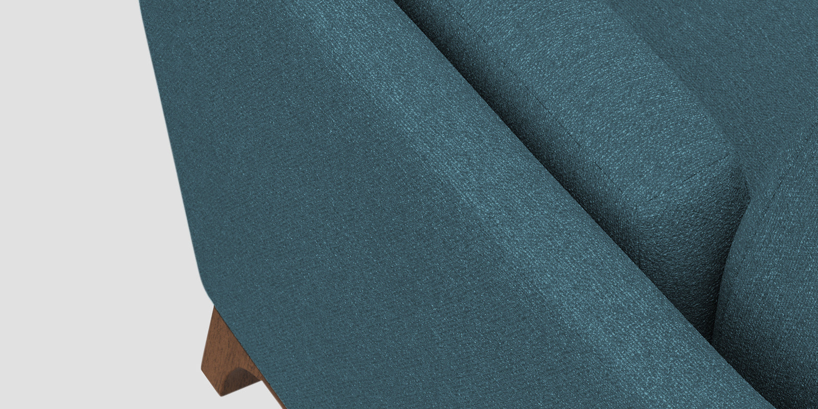 Candy Fabric 2 Seater Sofa In Sea Blue Colour