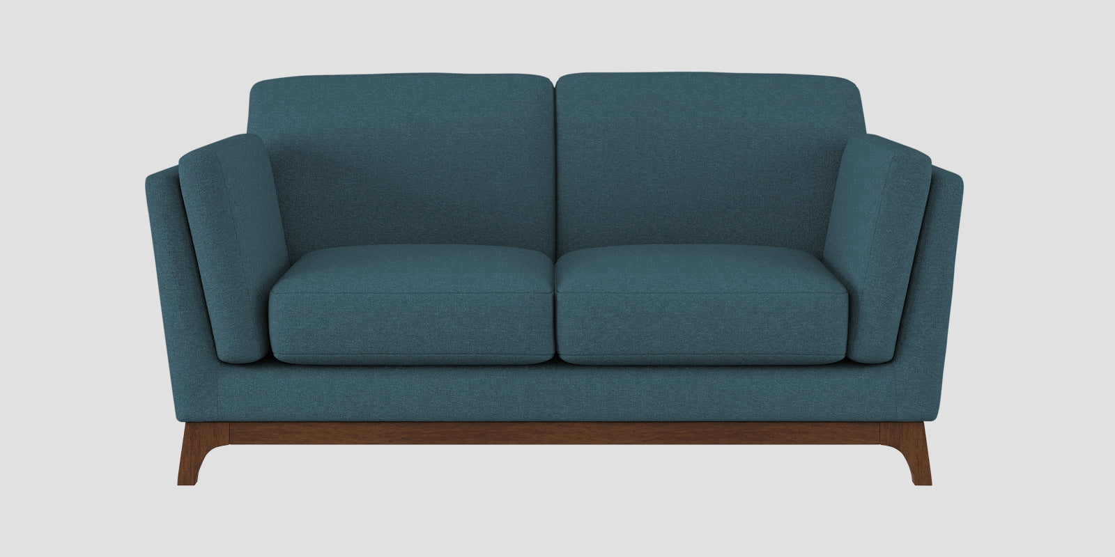 Candy Fabric 2 Seater Sofa In Sea Blue Colour