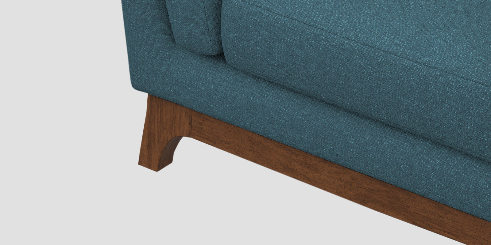 Candy Fabric 2 Seater Sofa In Sea Blue Colour