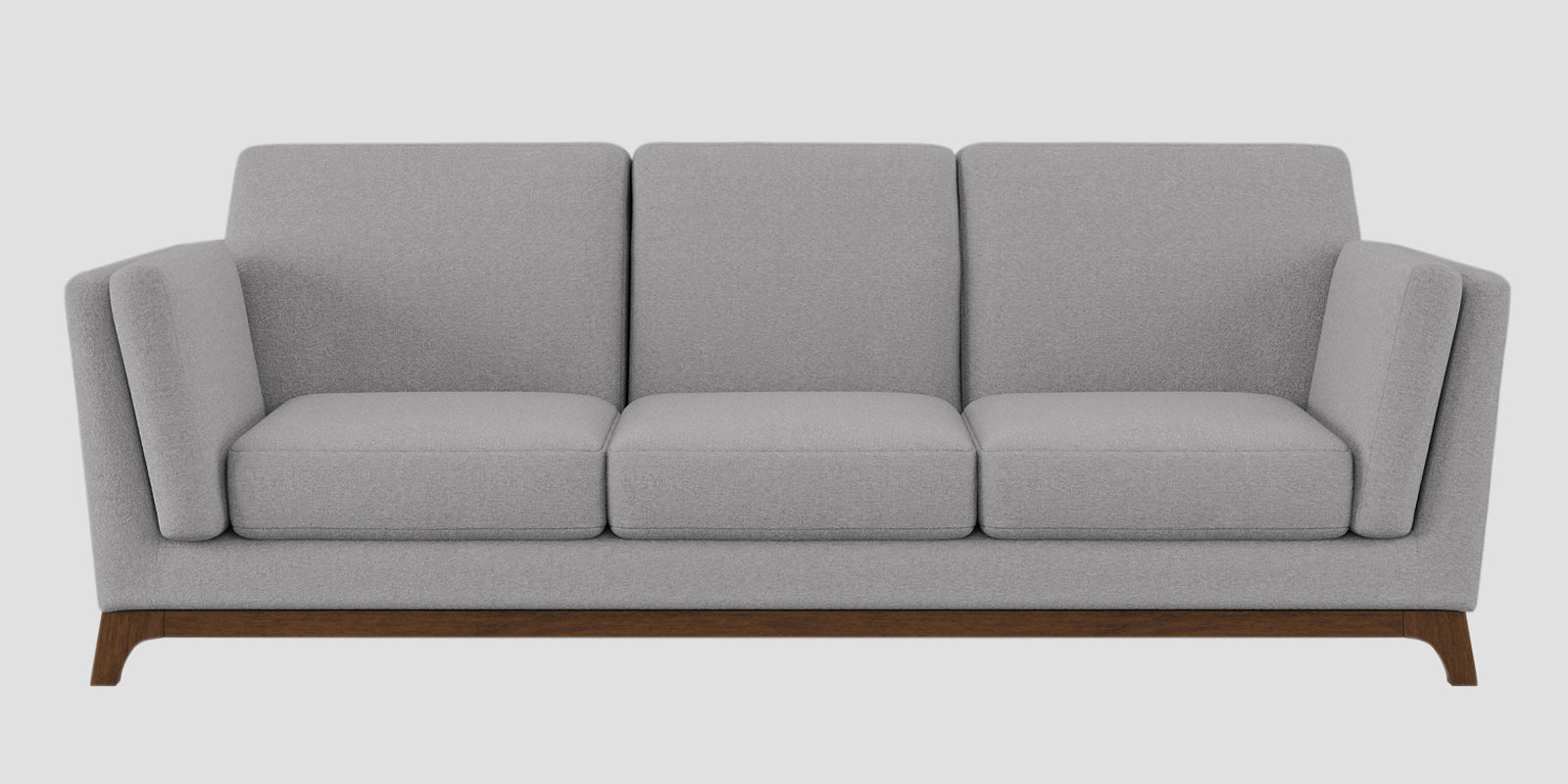 Candy Fabric 3 Seater Sofa In Dim Grey Colour