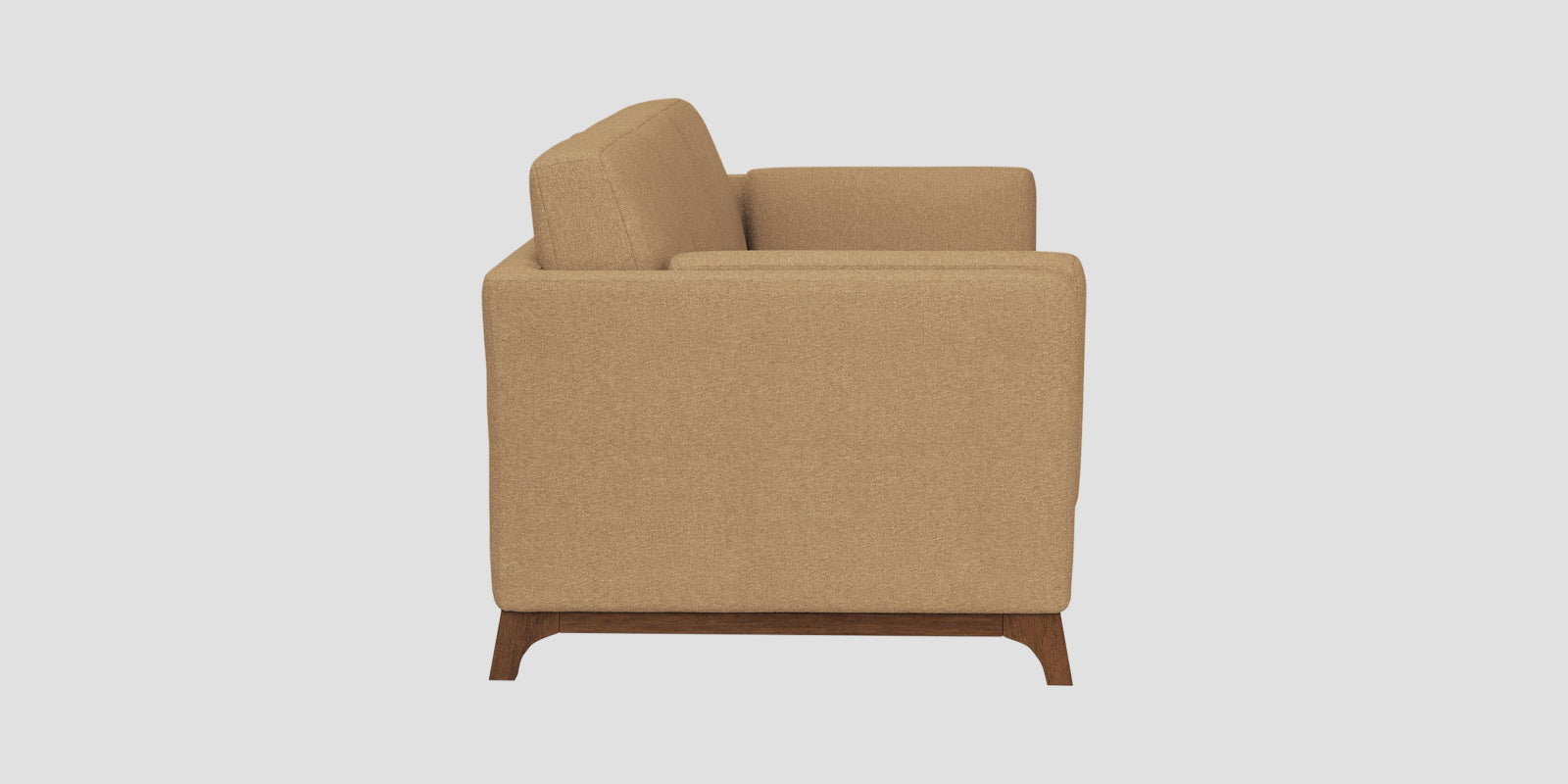 Candy Fabric 3 Seater Sofa In Copper Brown Colour