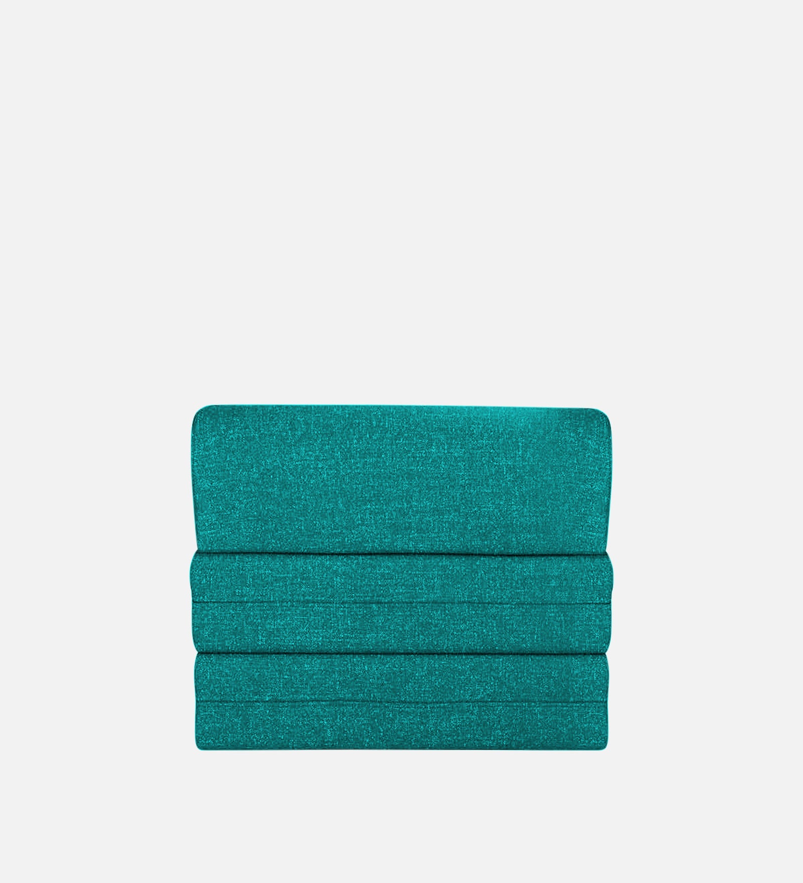 Fleepy Fabric 1 Seater Foldable Sofa Cum Bed In Sea Green Colour - Febonic Living