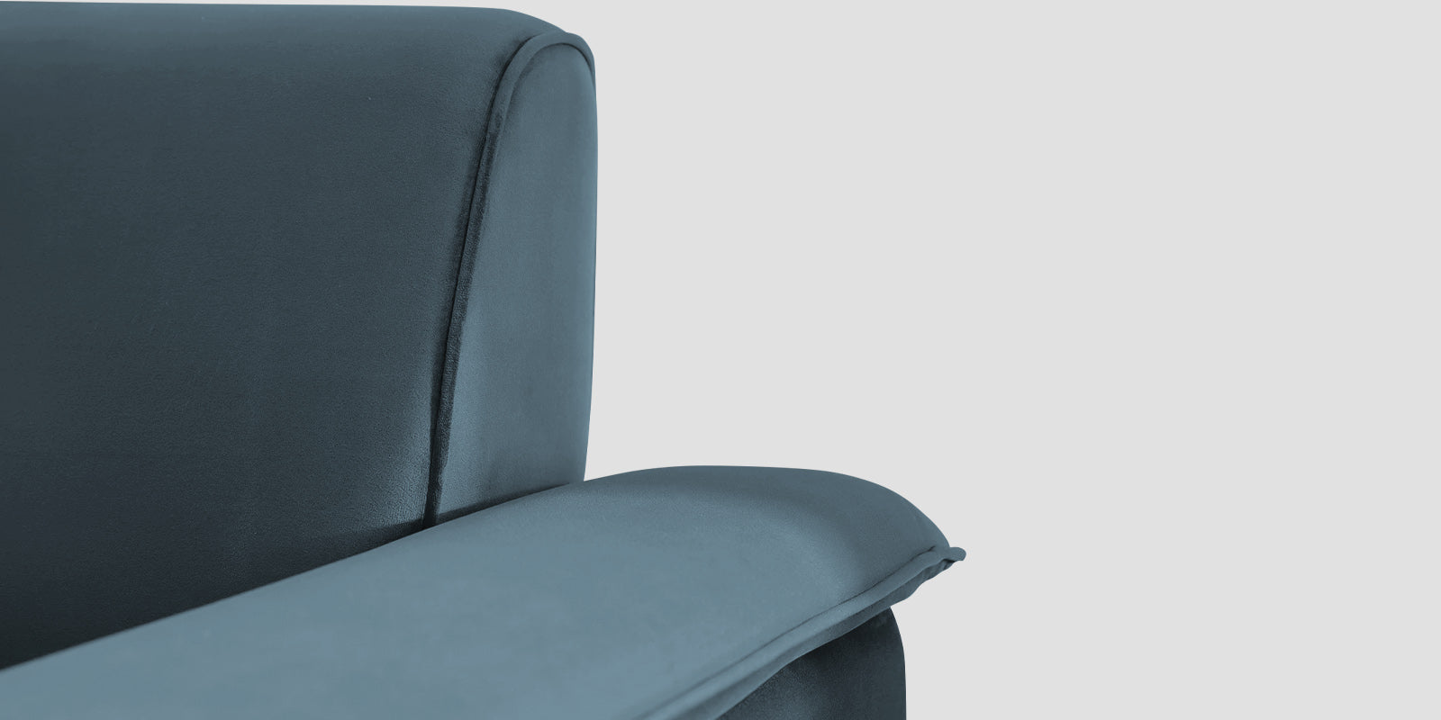 Ocean Velvet 2 Seater Sofa In Oxford Blue Colour