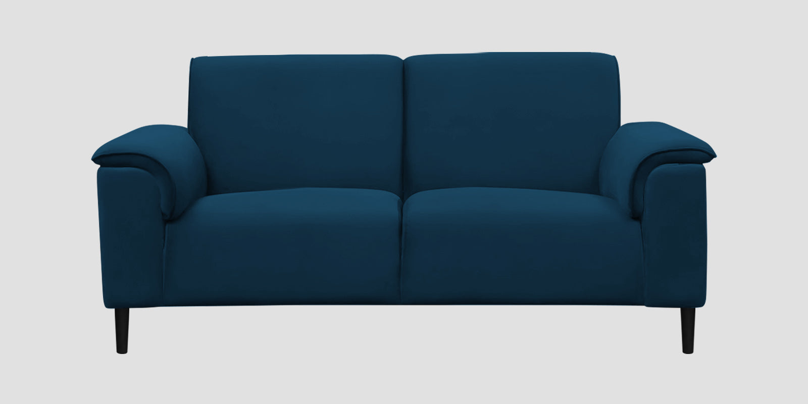 Ocean Velvet 2 Seater Sofa In Azure Blue Colour