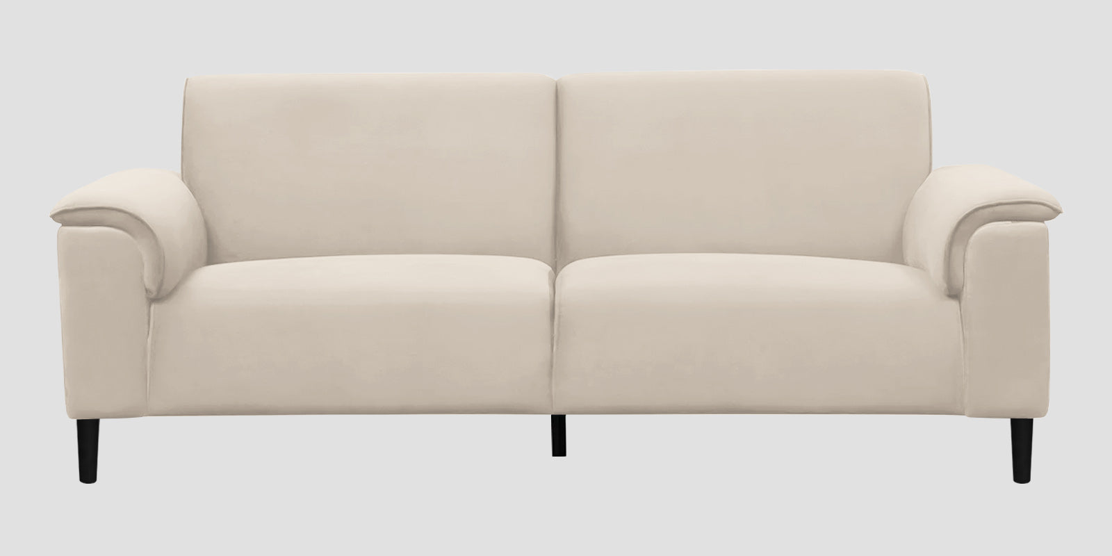 Ocean Velvet 3 Seater Sofa In Camel Beige Colour