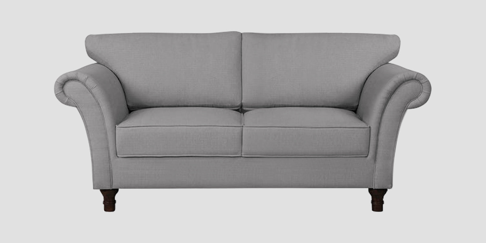 Rana Fabric 2 Seater Sofa In Dim Grey Colour