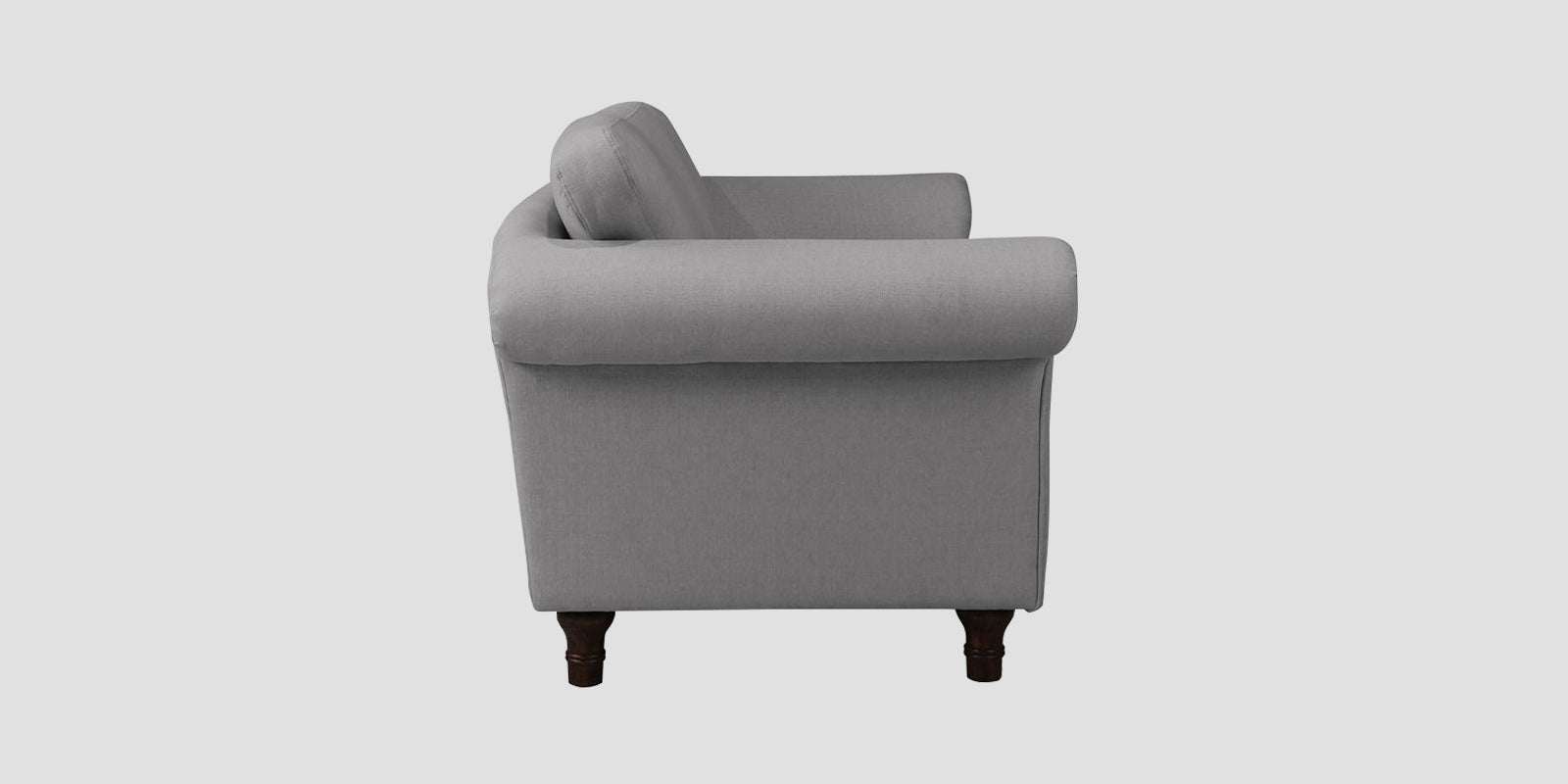 Rana Fabric 2 Seater Sofa In Dim Grey Colour