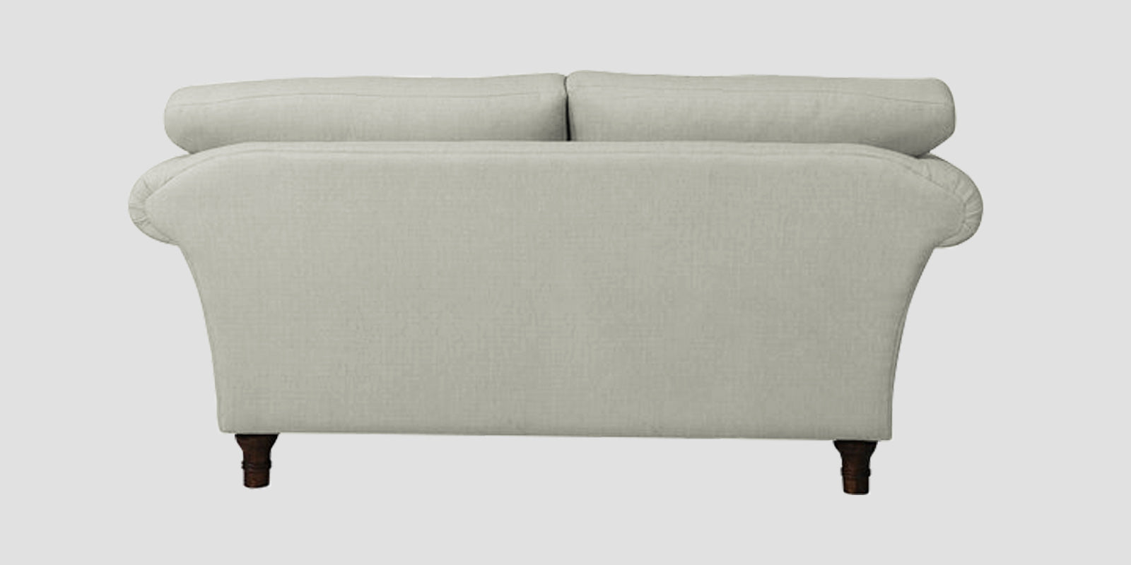 Rana Fabric 2 Seater Sofa In Pearl White Colour