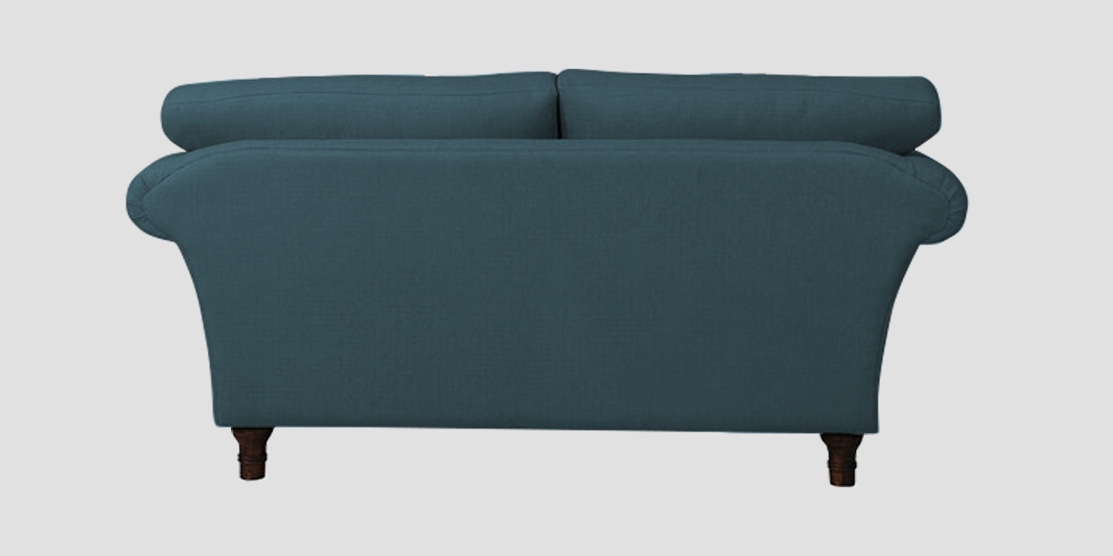 Rana Fabric 2 Seater Sofa In Sea Blue Colour