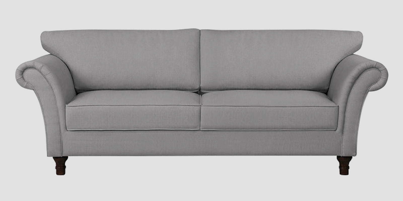 Rana Fabric 3 Seater Sofa In Dim Grey Colour
