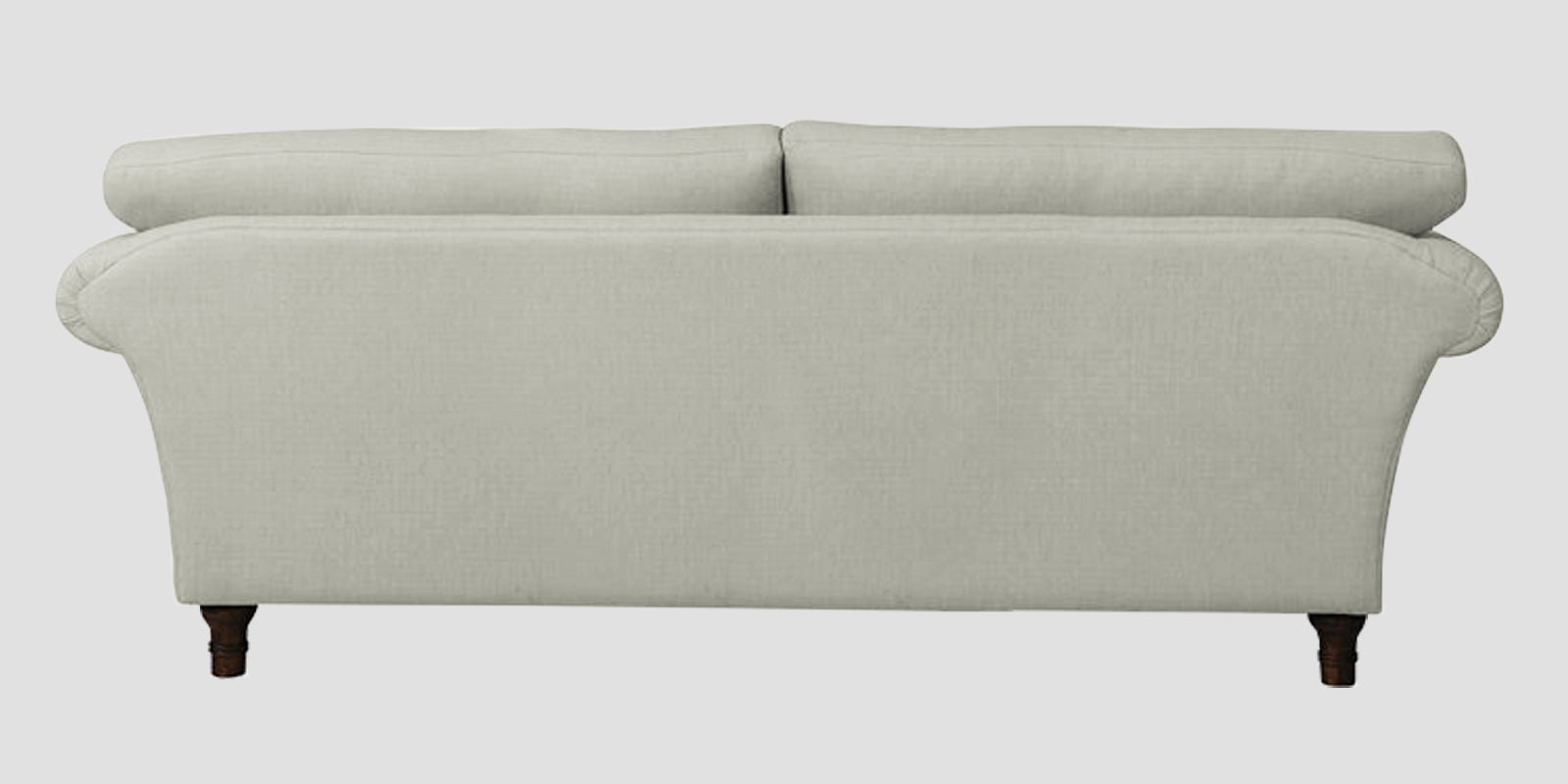 Rana Fabric 3 Seater Sofa In Pearl White Colour