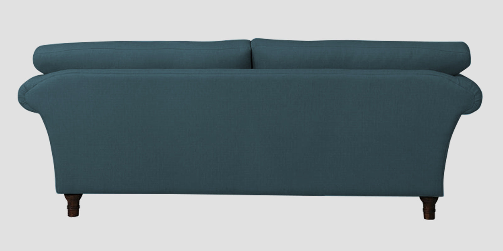 Rana Fabric 3 Seater Sofa In Sea Blue Colour