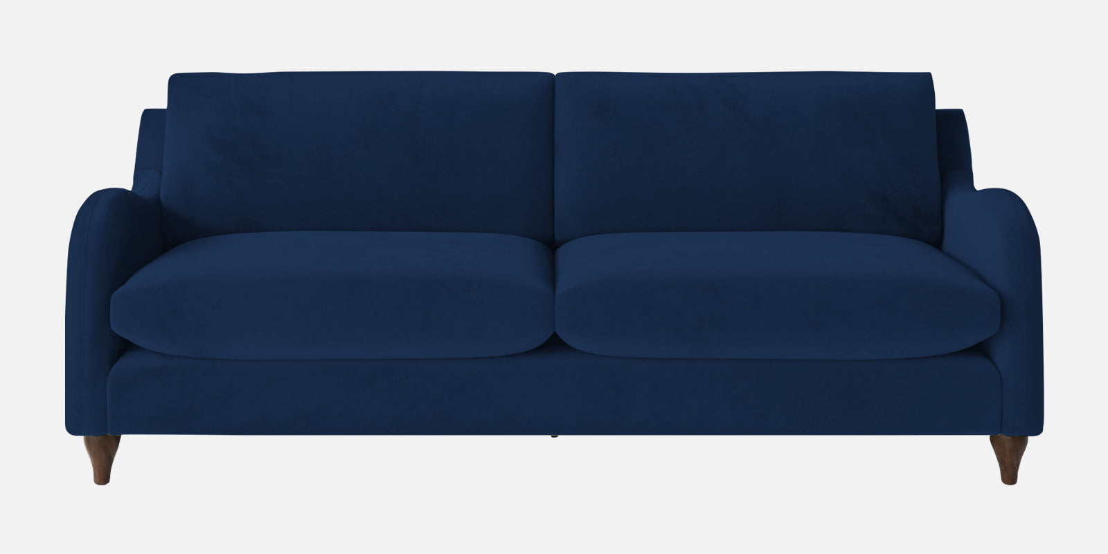 Sally Velvet 3 Seater Sofa In Imperial Blue Colour