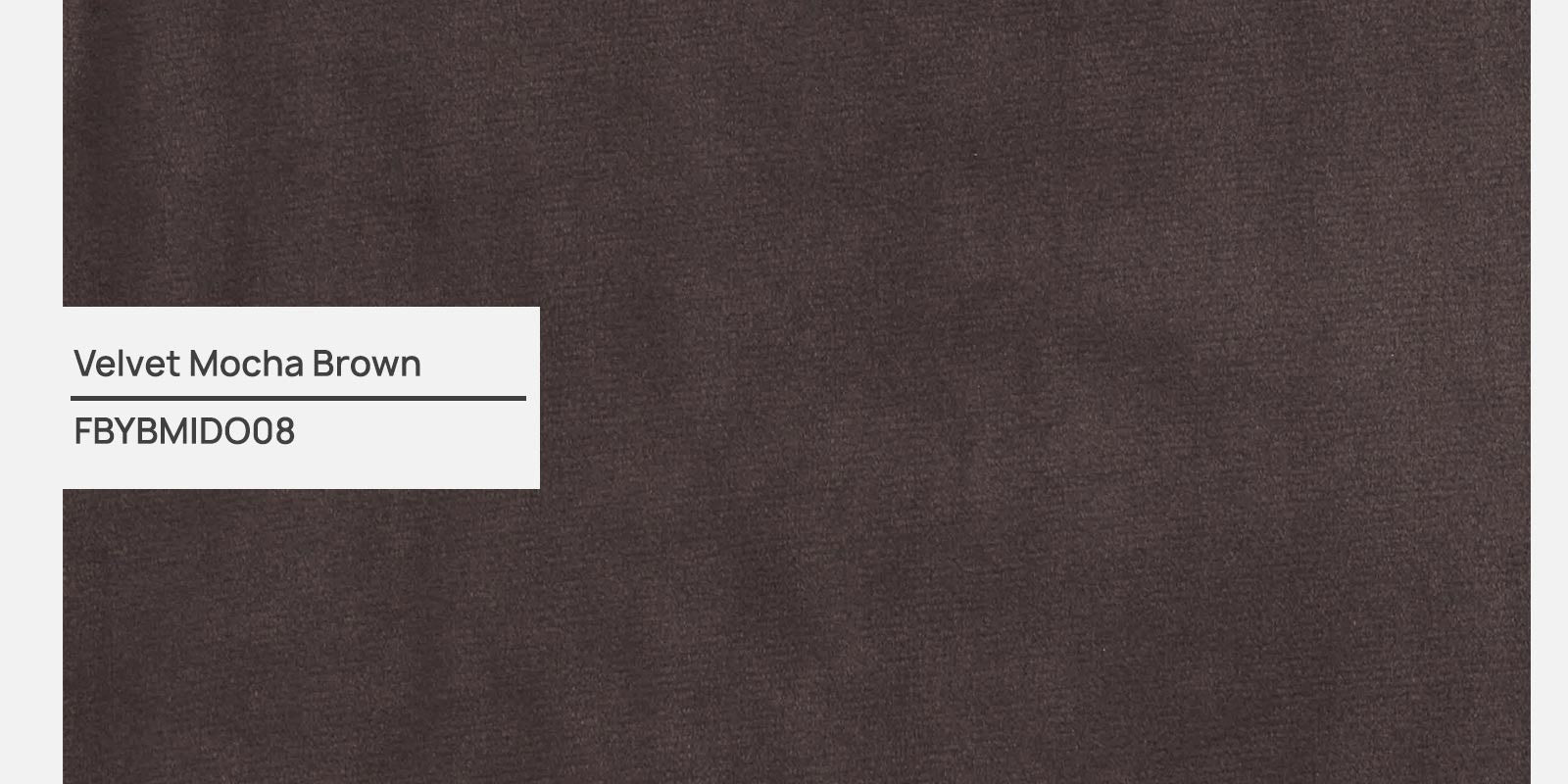 Jasper Velvet LHS Sectional Sofa (3+Lounger) In Mocha Brown Colour - Febonic Living