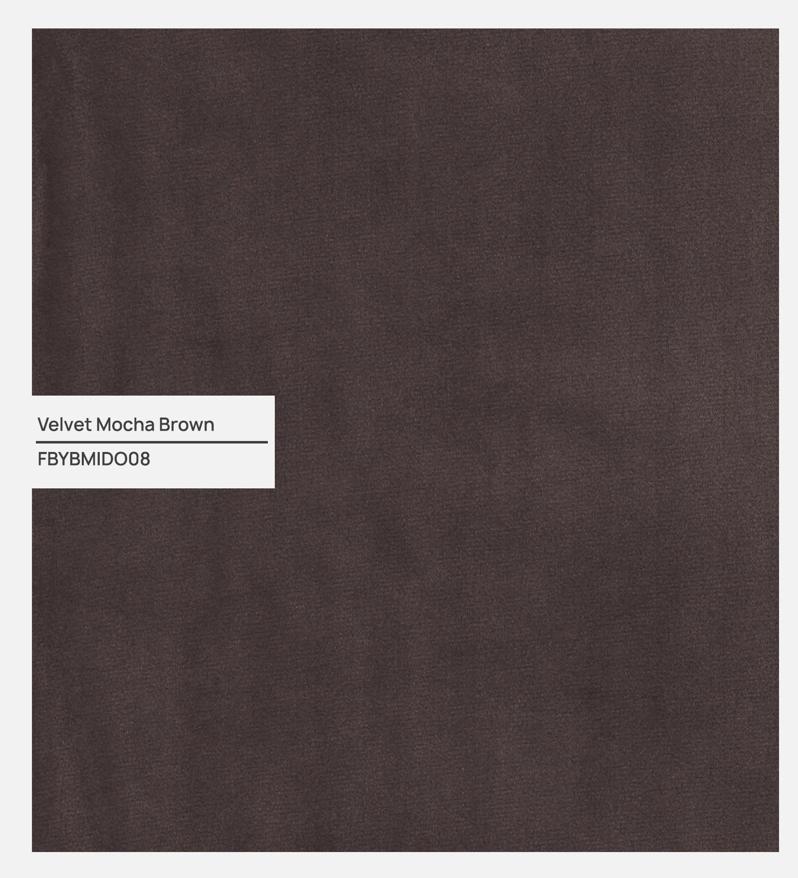 Jasper Velvet 1 Seater Sofa In Mocha Brown Colour - Febonic Living