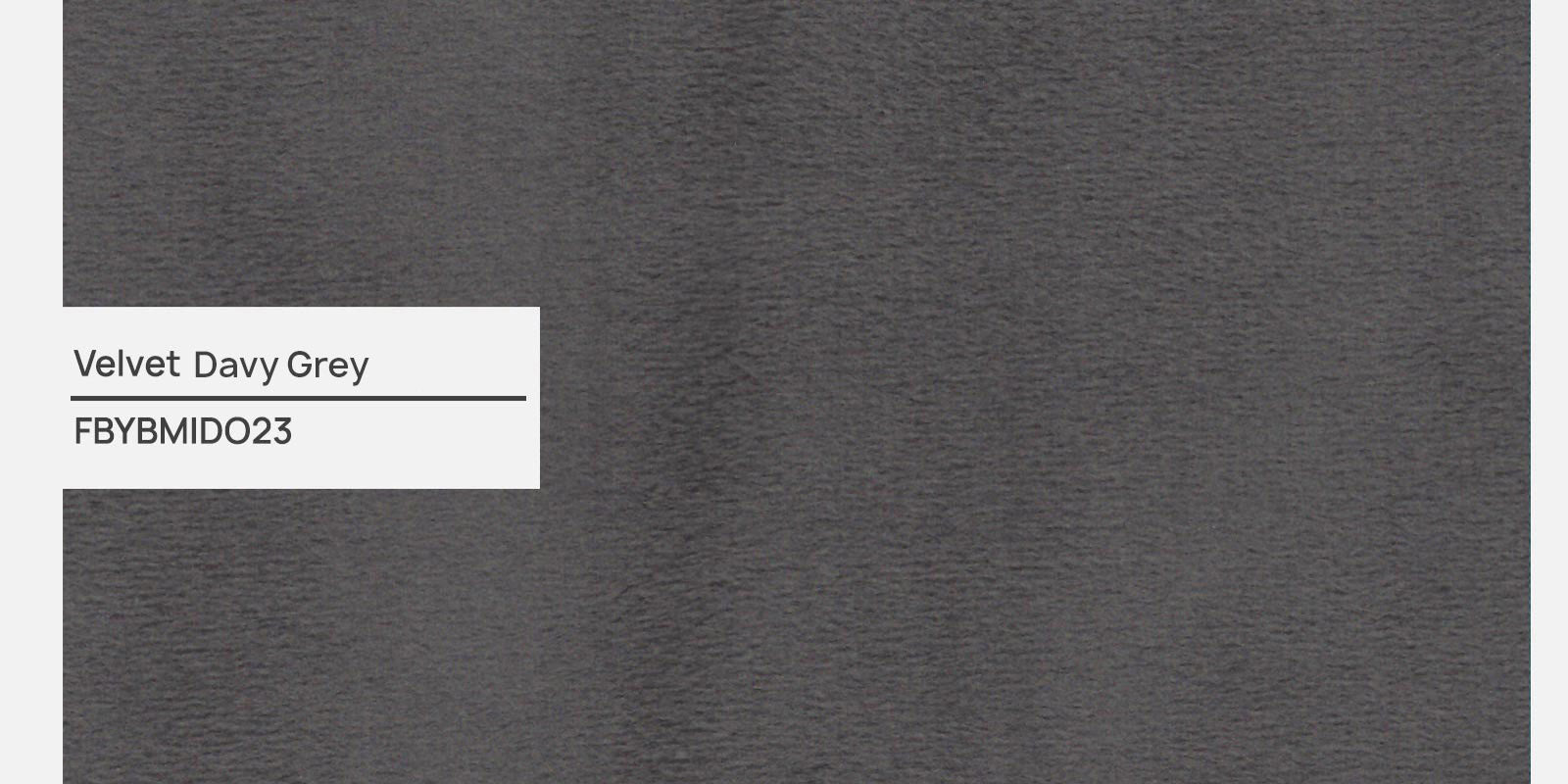 Miranda Velvet 2 Seater Sofa In Davy grey Colour - Febonic Living