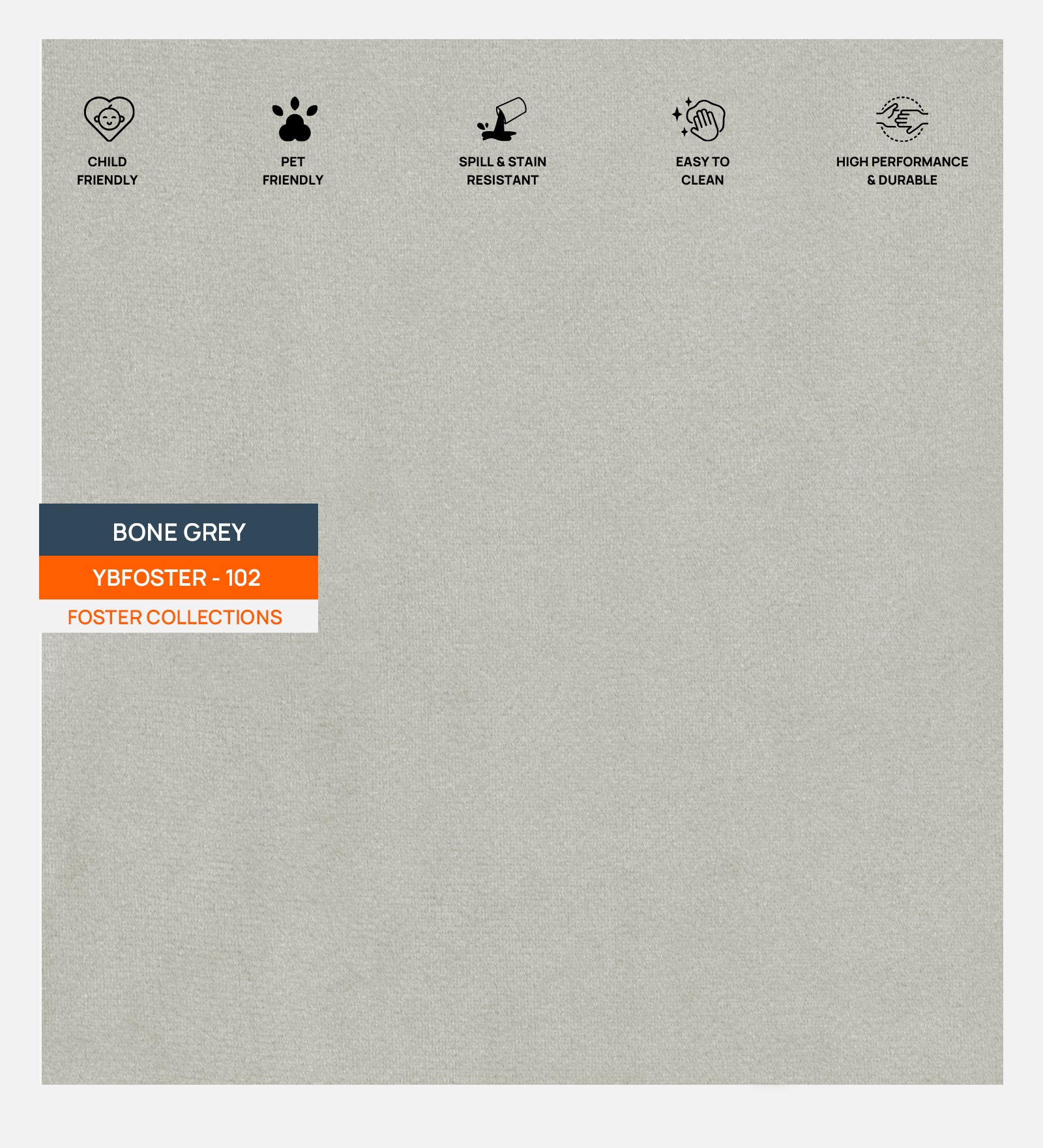 Fidel Velvet 1 Seater Sofa In Bone Grey Colour - Febonic Living