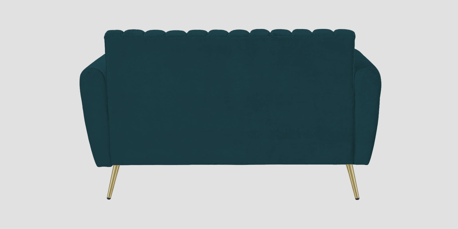 Fidel Velvet 2 Seater Sofa In Arabian Green Colour - Febonic Living