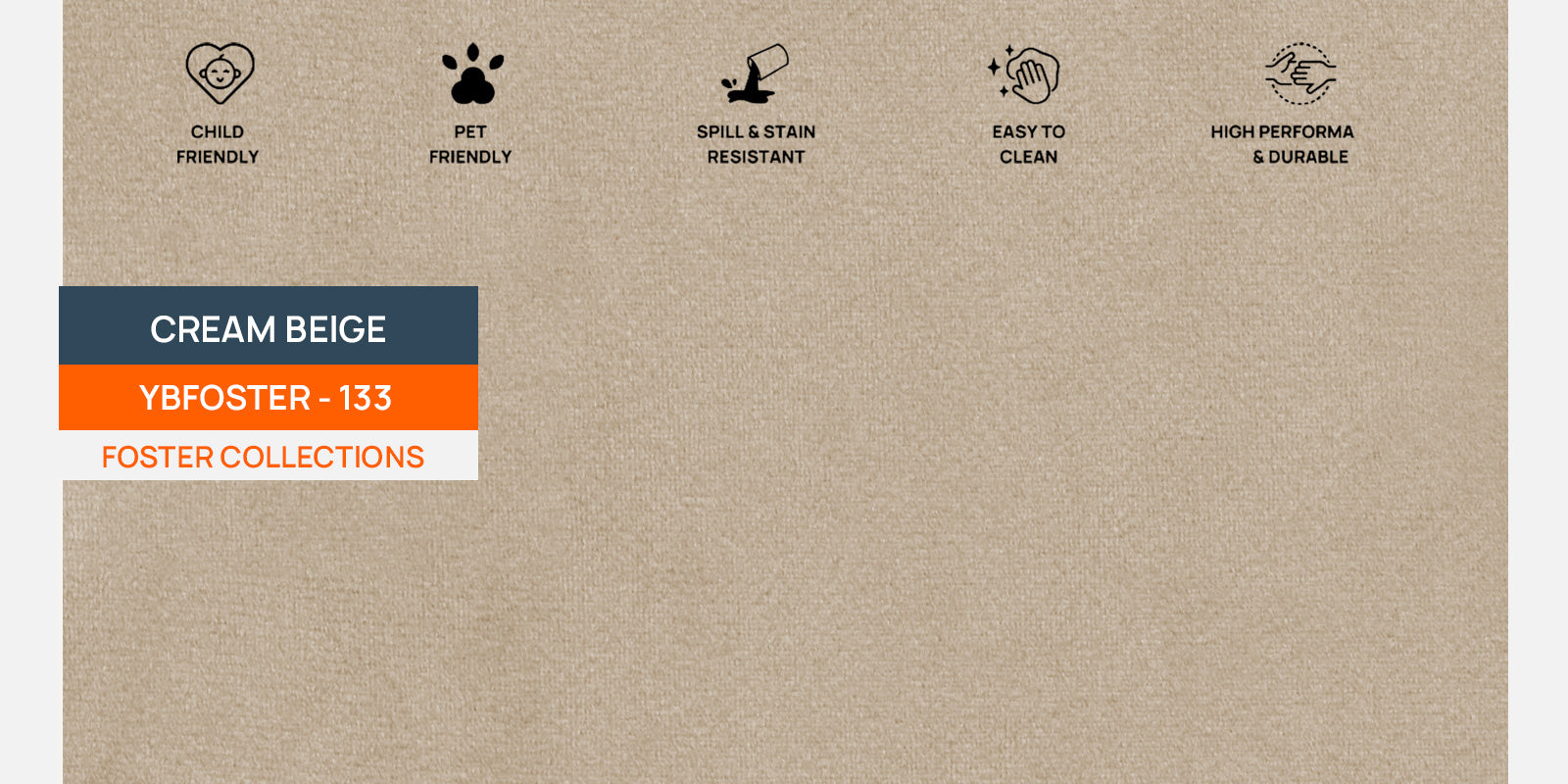 Fidel Velvet 3 Seater Sofa In Cream Beige Colour - Febonic Living