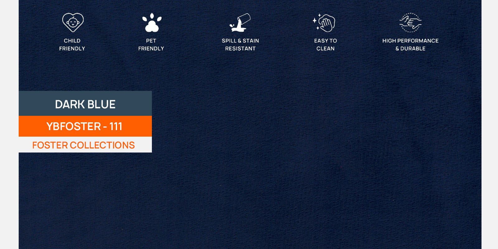 Fidel Velvet 3 Seater Sofa In Dark Blue Colour - Febonic Living