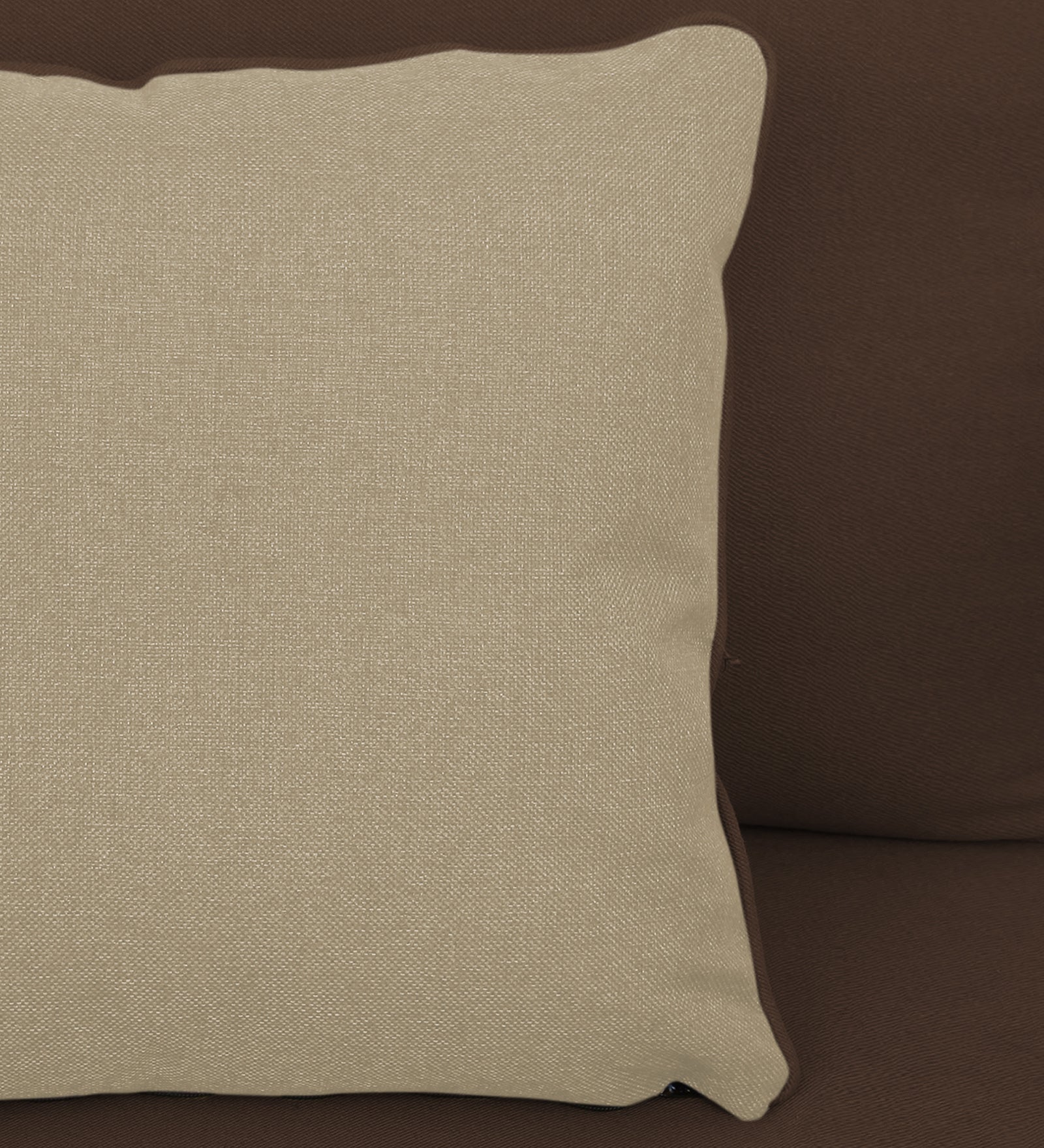 Fuju Fabric 1 Seater Sofa in Crypto Ash Brown Colour - Febonic Living