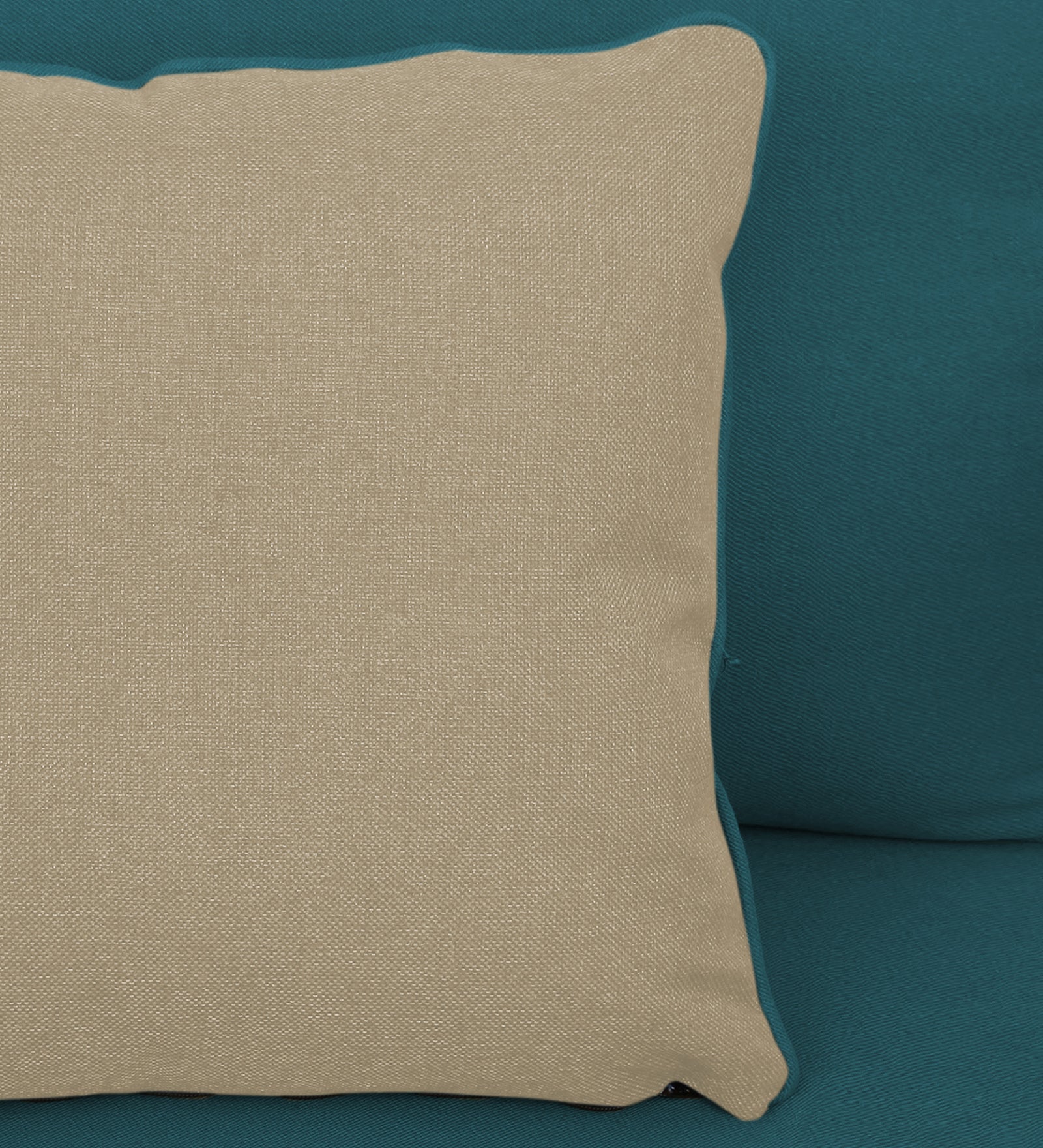 Fuju Fabric 1 Seater Sofa in Crypto Water Blue Colour - Febonic Living