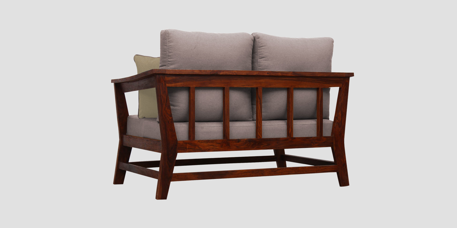 Fuju Fabric 2 Seater Sofa in Crypto Almond Beige Colour - Febonic Living