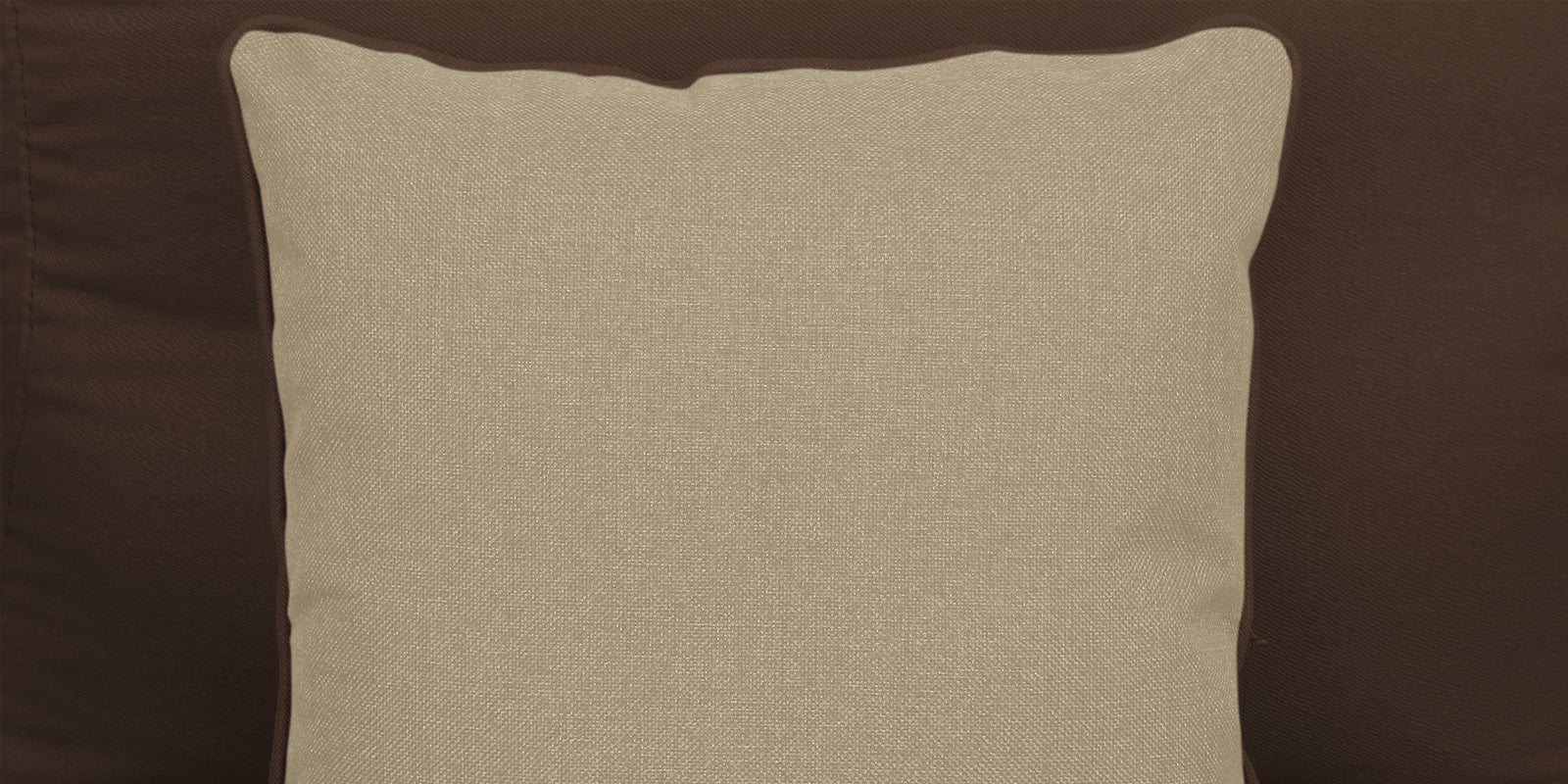 Fuju Fabric 3 Seater Sofa in Crypto Ash Brown Colour - Febonic Living