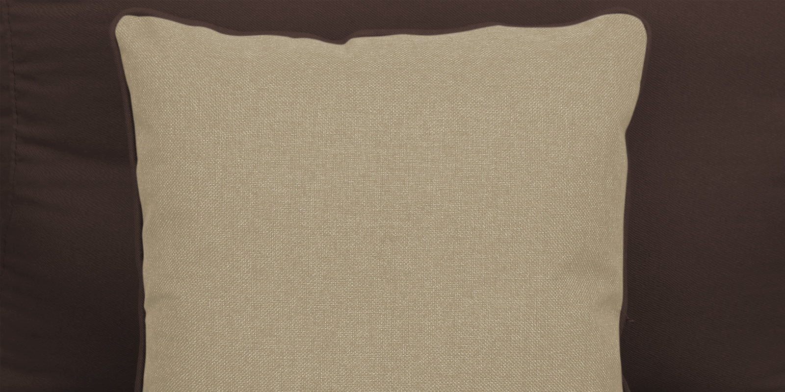 Fuju Fabric 3 Seater Sofa in Crypto Caramel Brown Colour - Febonic Living