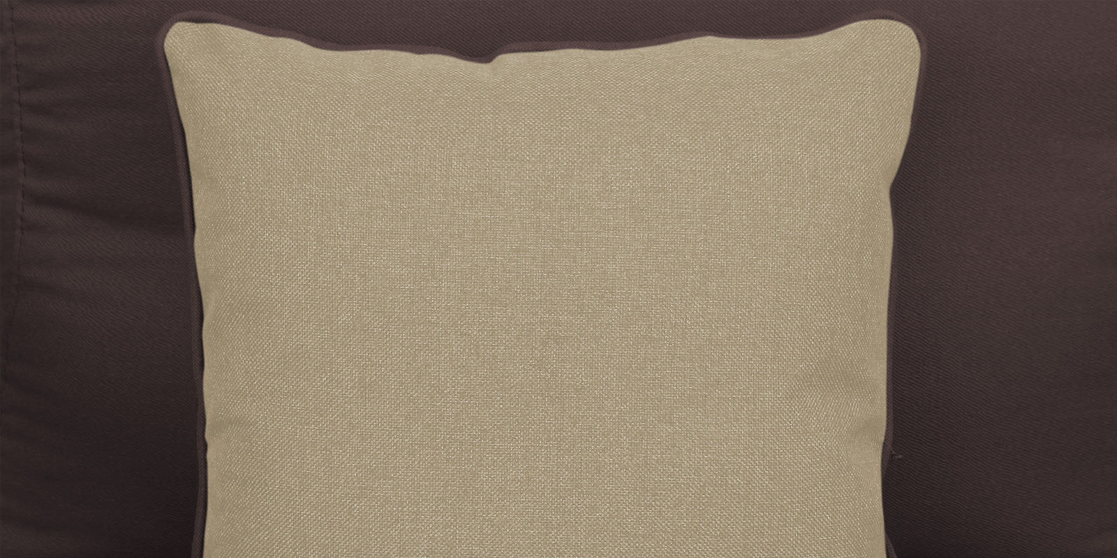 Fuju Fabric 3 Seater Sofa in Crypto Night Brown Colour - Febonic Living