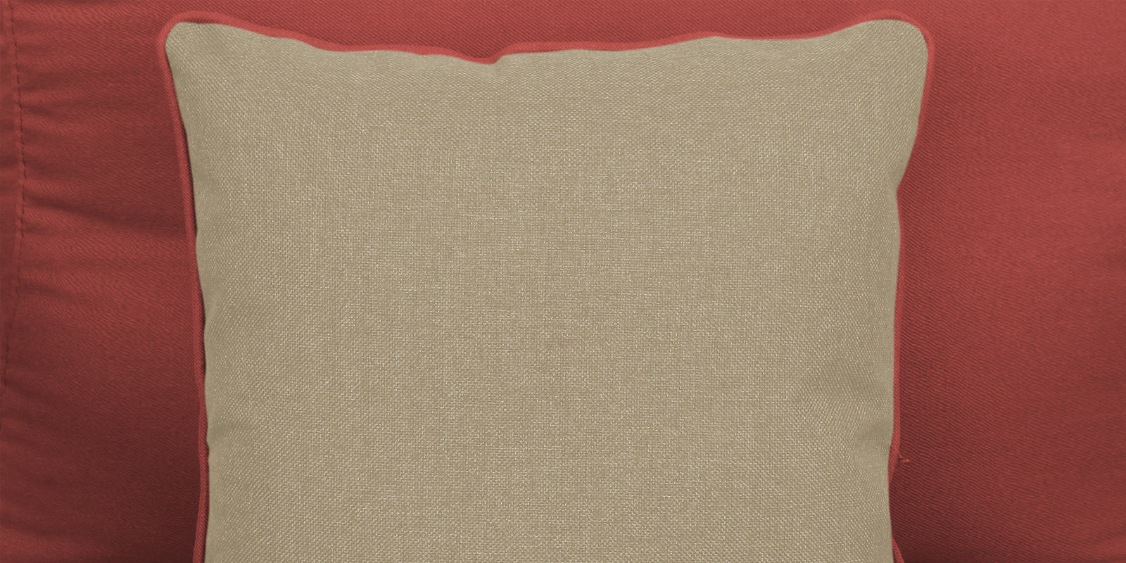Fuju Fabric 3 Seater Sofa in Crypto Salmon Pink Colour - Febonic Living