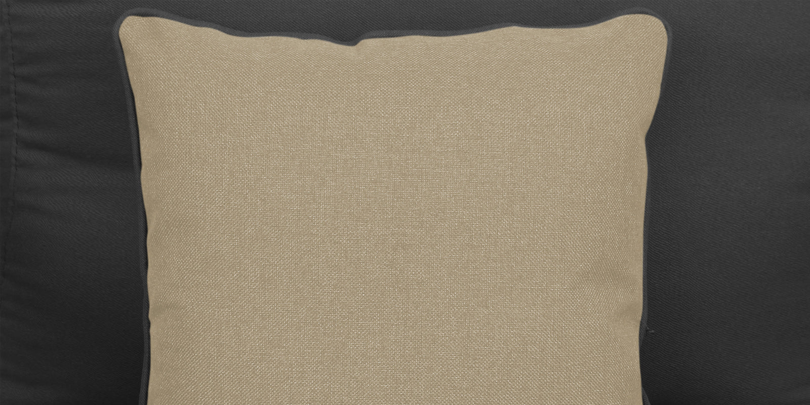 Fuju Fabric 3 Seater Sofa in Crypto Stone Grey Colour - Febonic Living