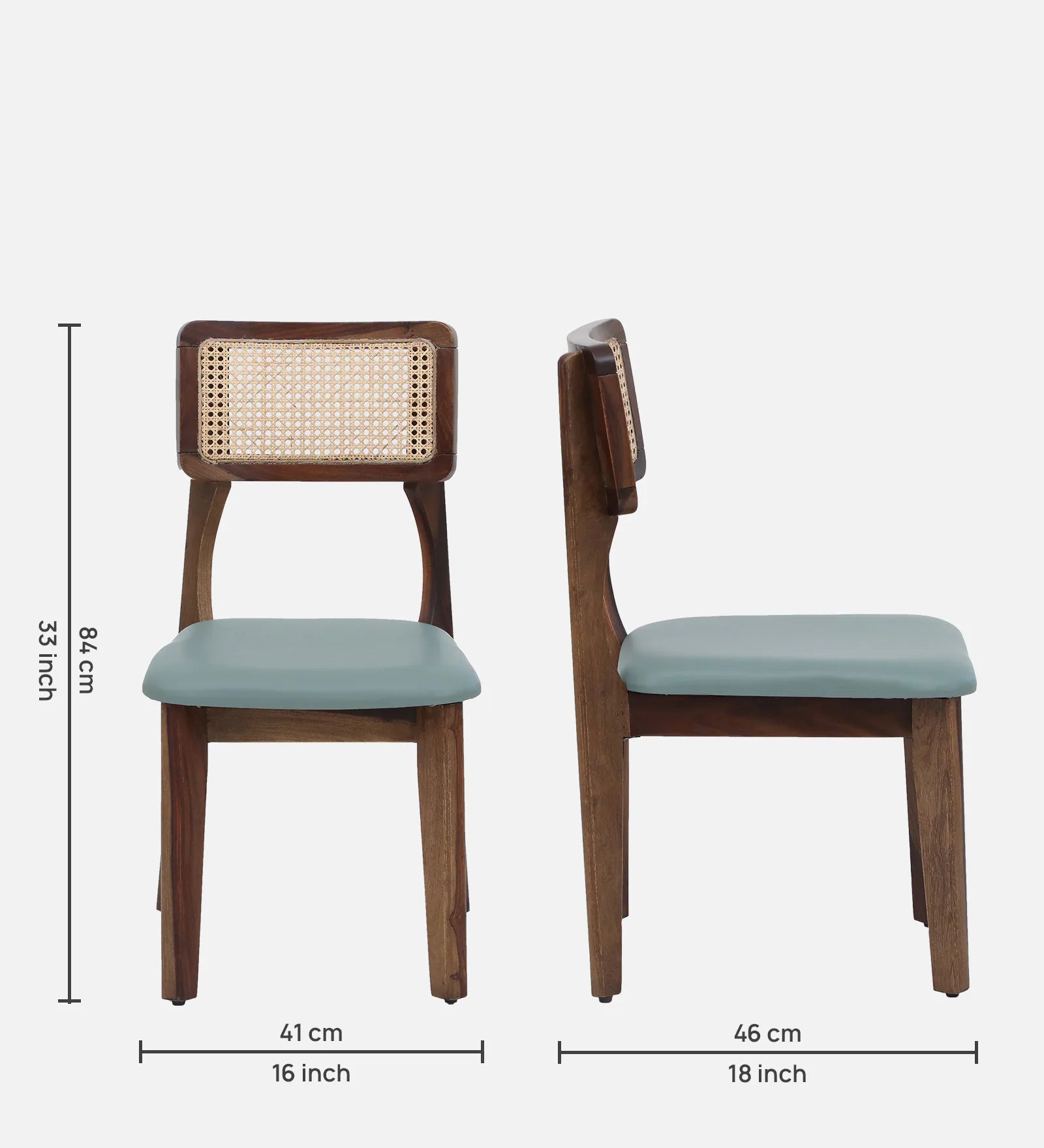 Simra Sheesham Wood 4 Seater Dining Set In Scratch Resistant Provincial Teak Finish With Marble Top - Febonic Living