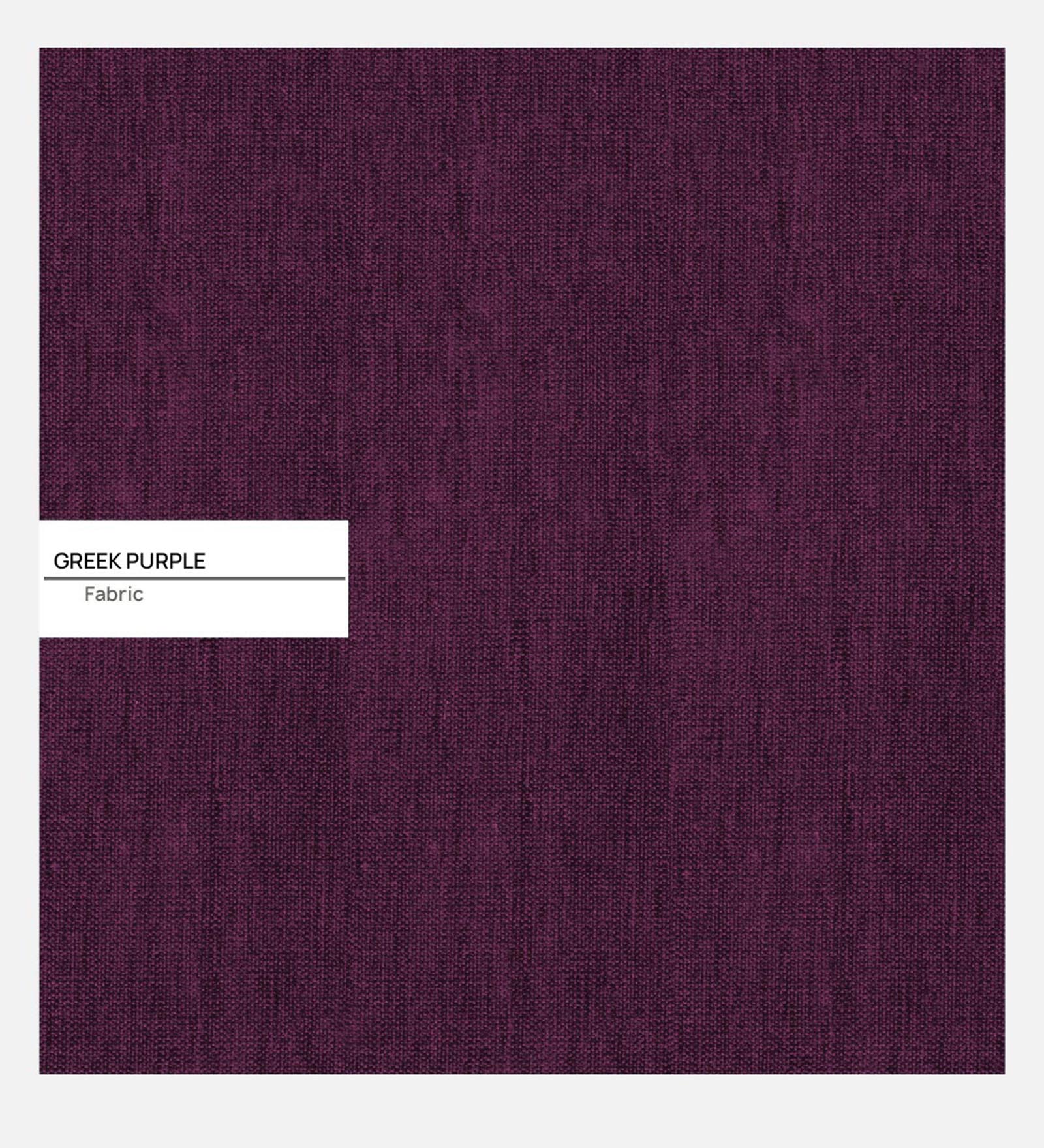 Kaya Fabric (20x20in) Sofa Pillows In Greek Purple Colour (Pack of 2) - Febonic Living