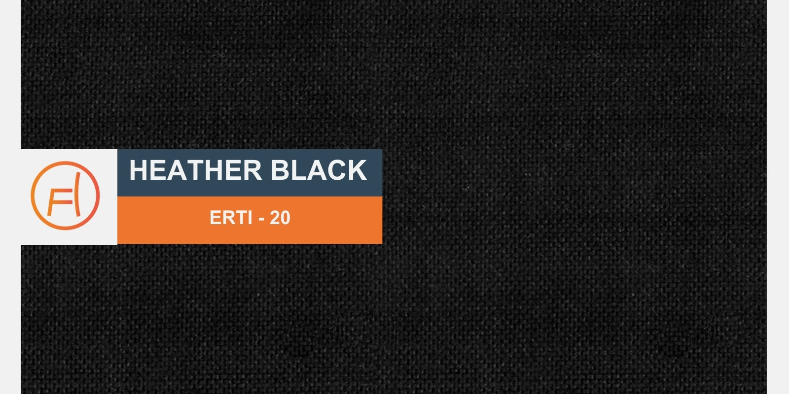 Carson Fabric 3 Seater Sofa In Heather Black Colour - Febonic Living