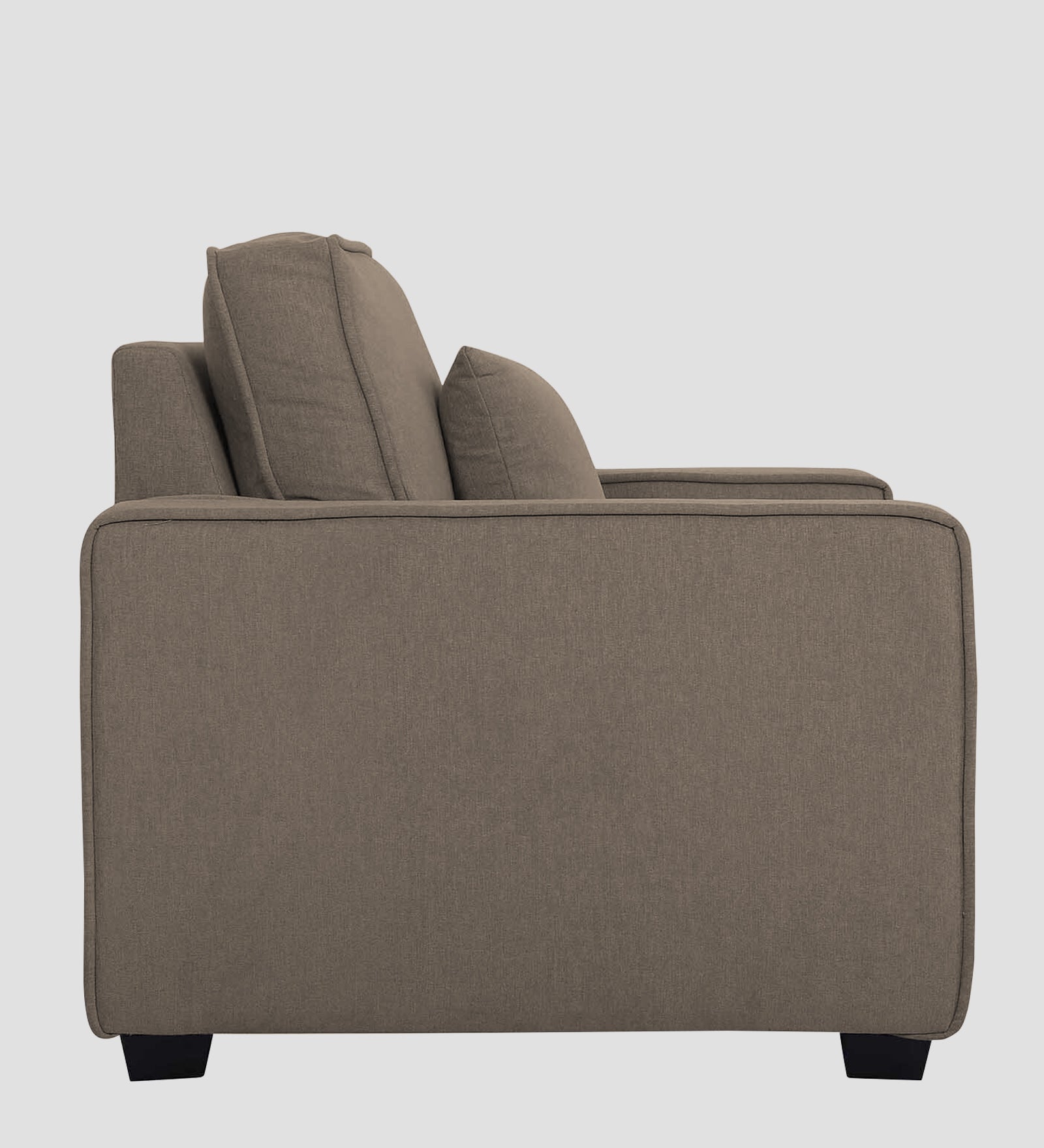 Hugo Fabric 1 Seater Sofa in Crypto Hazel Beige Colour - Febonic Living