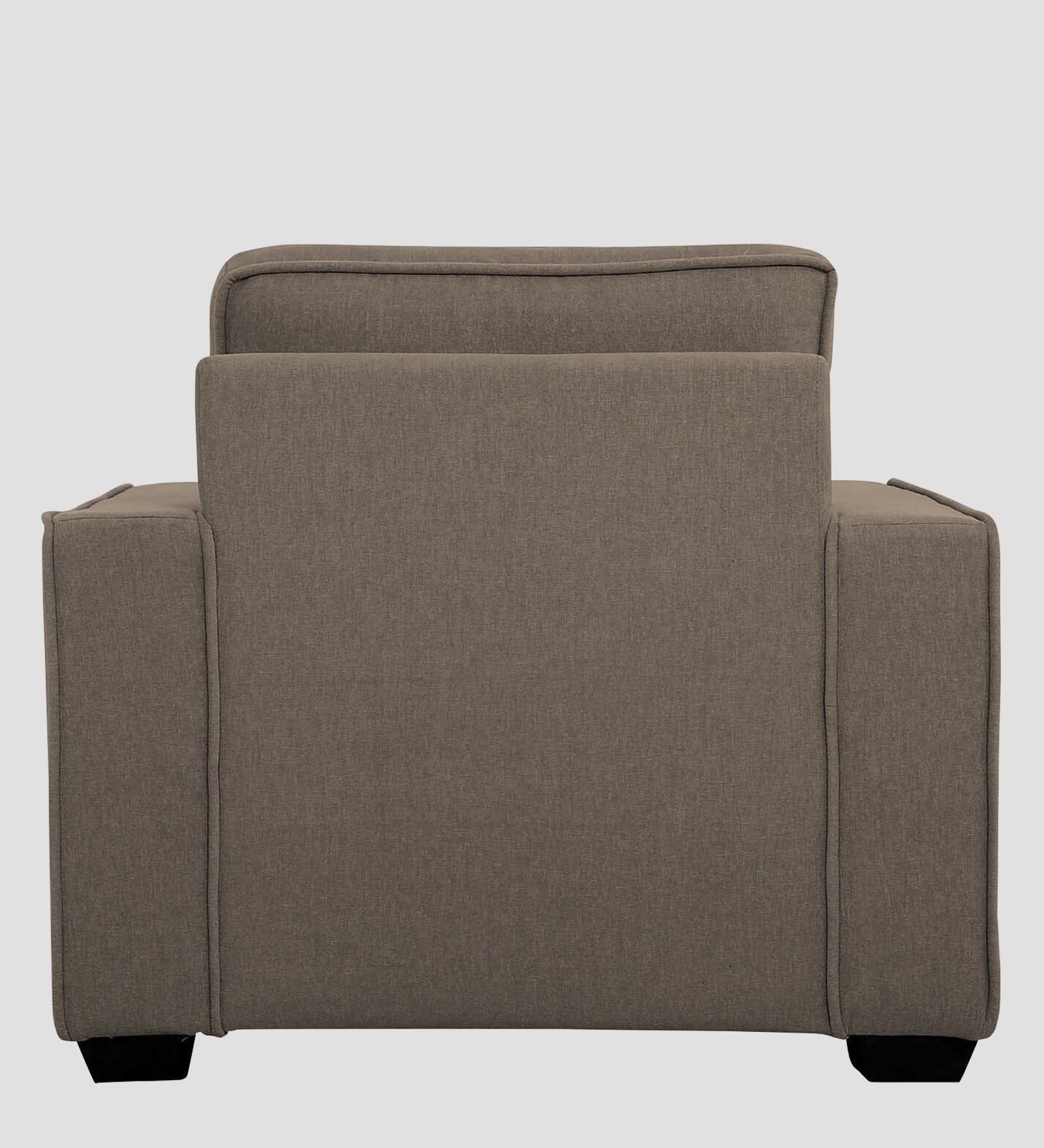 Hugo Fabric 1 Seater Sofa in Crypto Hazel Beige Colour - Febonic Living