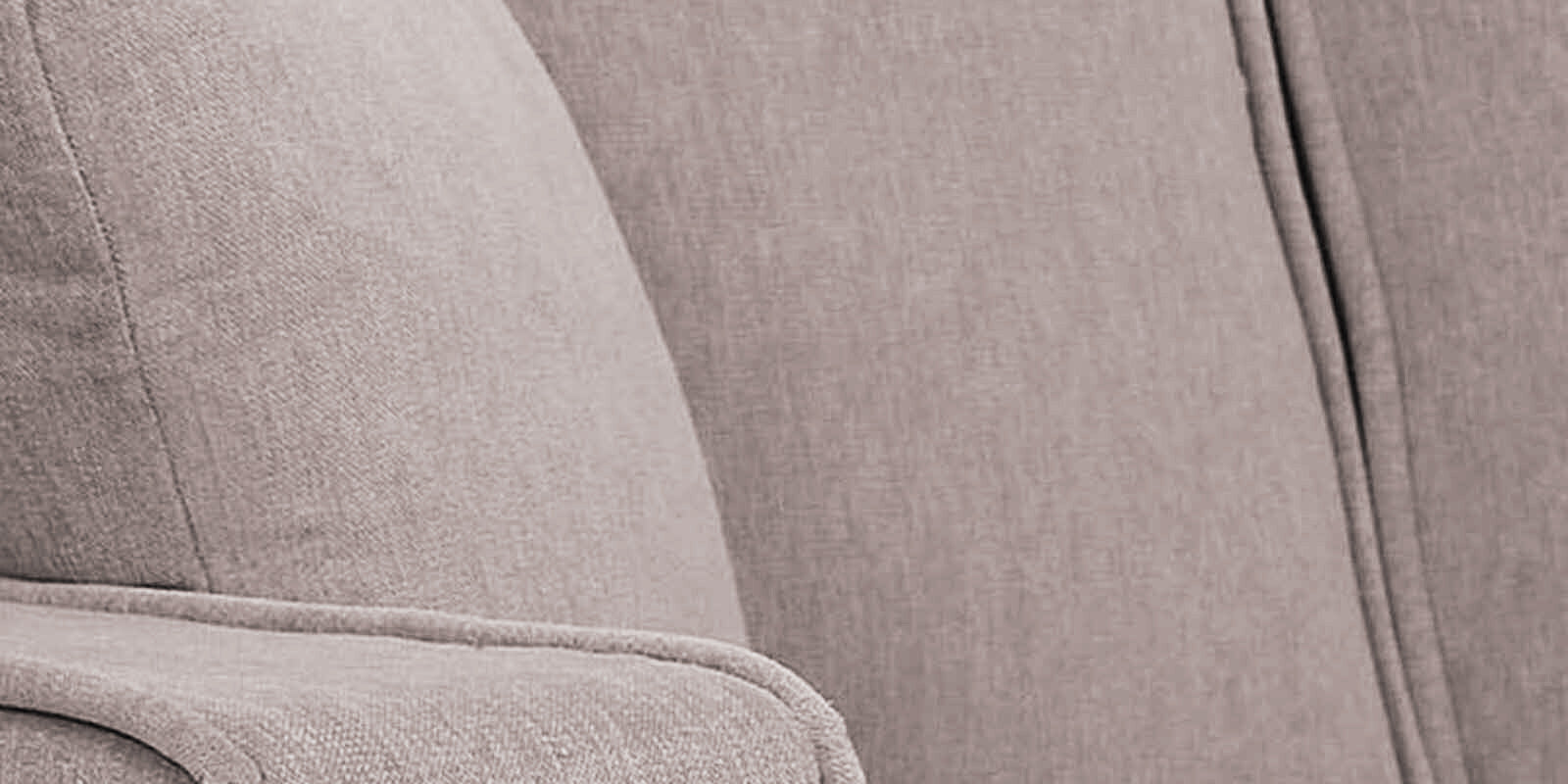 Hugo Fabric 2 Seater Sofa in Crypto Almond Beige Colour - Febonic Living
