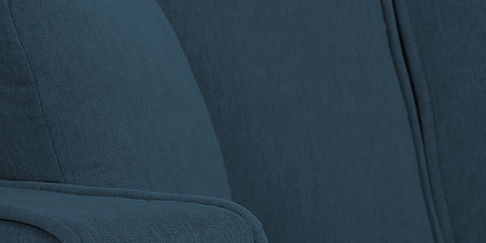 Hugo Fabric 2 Seater Sofa in Crypto Cool Blue Colour - Febonic Living