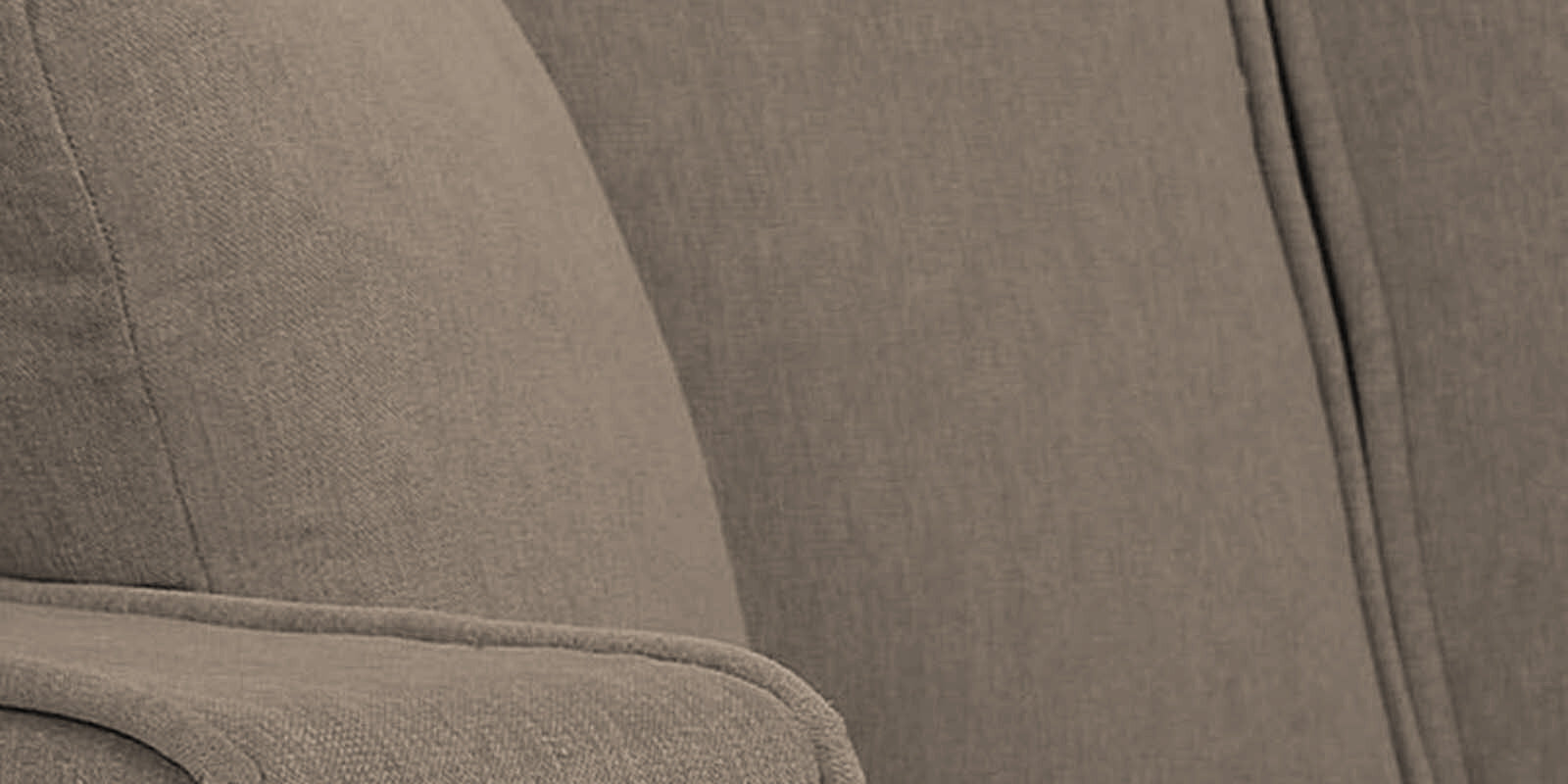 Hugo Fabric 2 Seater Sofa in Crypto Hazel Beige Colour - Febonic Living