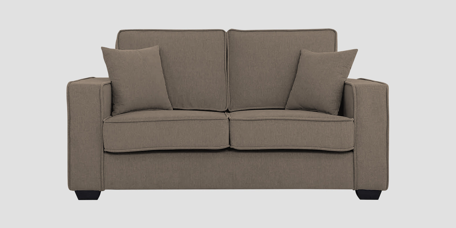 Hugo Fabric 2 Seater Sofa in Crypto Hazel Beige Colour - Febonic Living